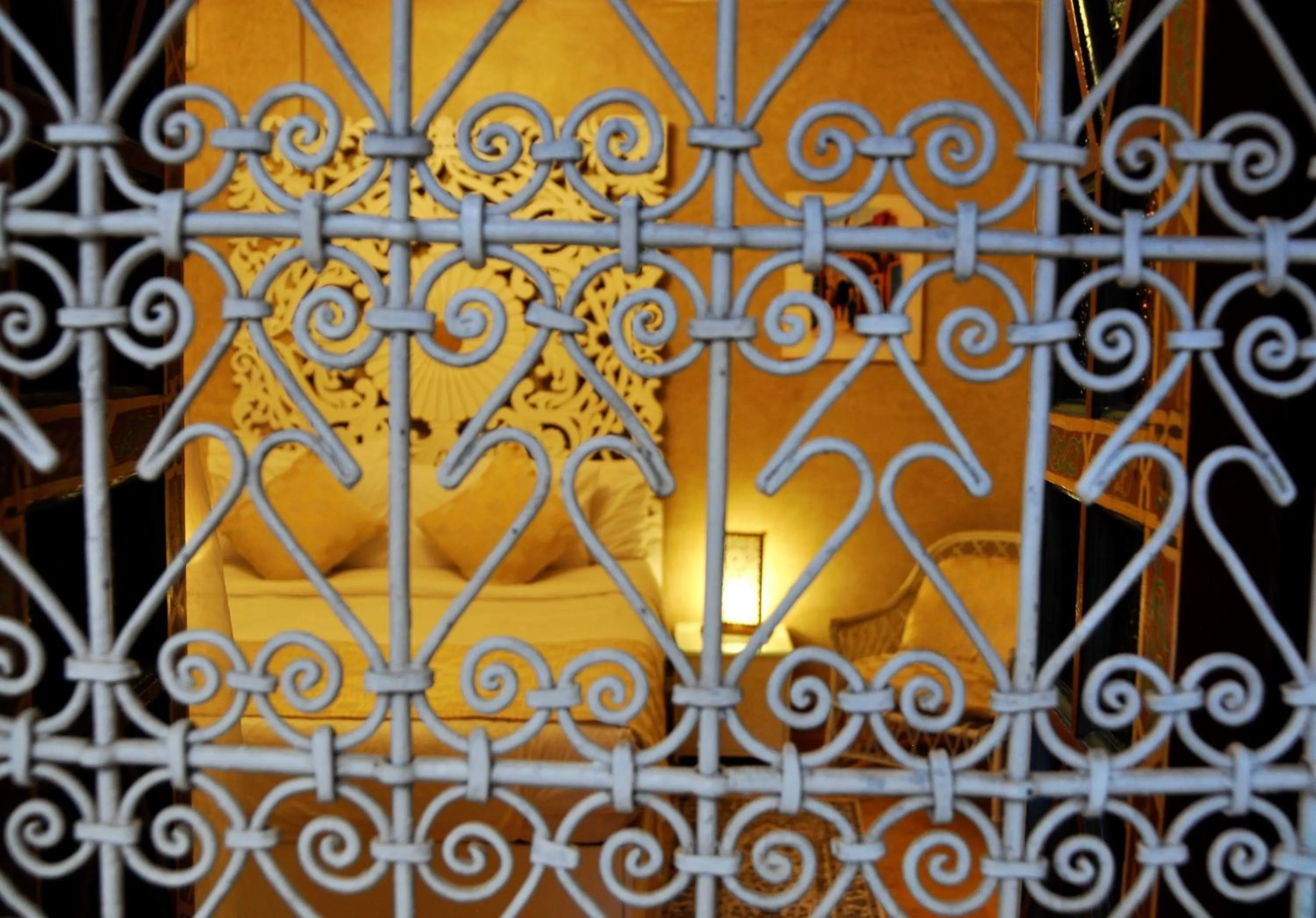 Decorative detail in Riad l'Escale de Marrakech