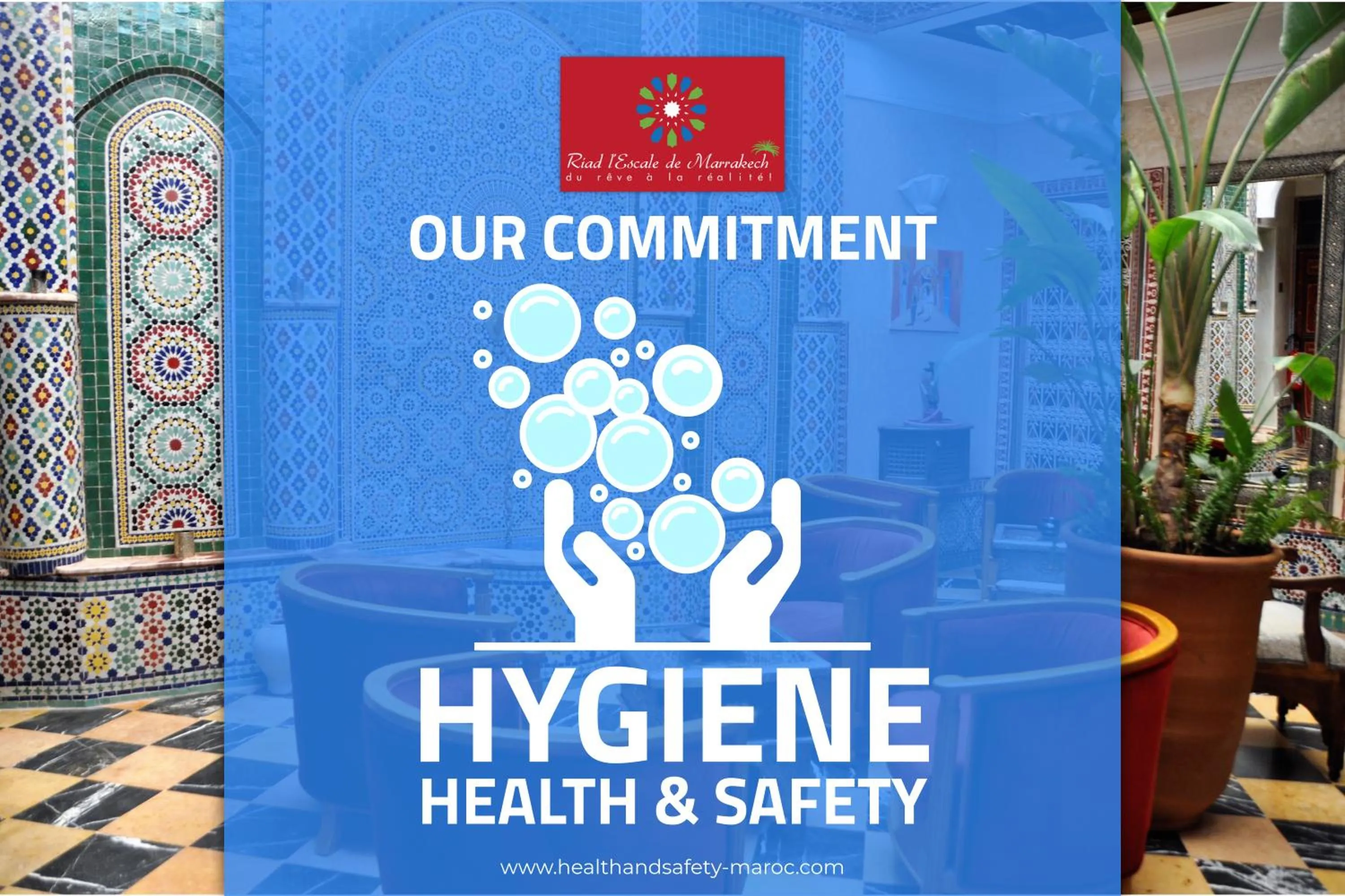 Logo/Certificate/Sign in Riad l'Escale de Marrakech