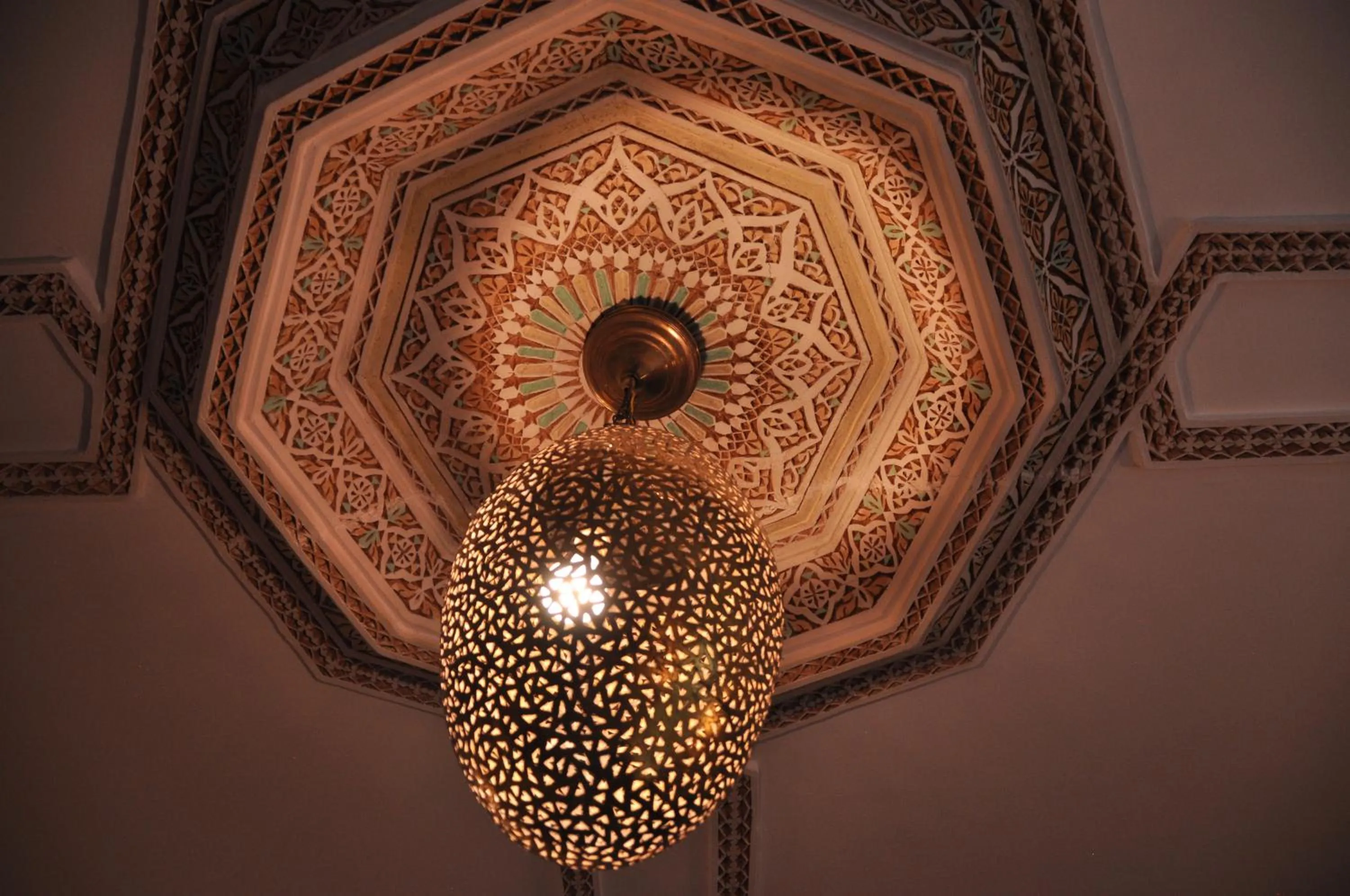 Decorative detail in Riad l'Escale de Marrakech