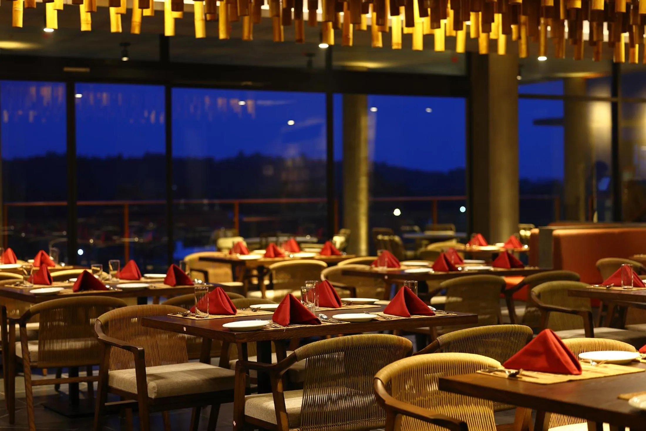 Restaurant/places to eat in Saptha Resort and Spa