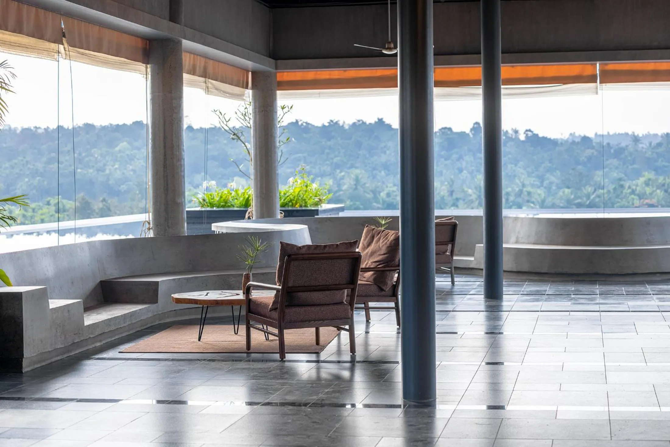 Lobby or reception in Saptha Resort and Spa