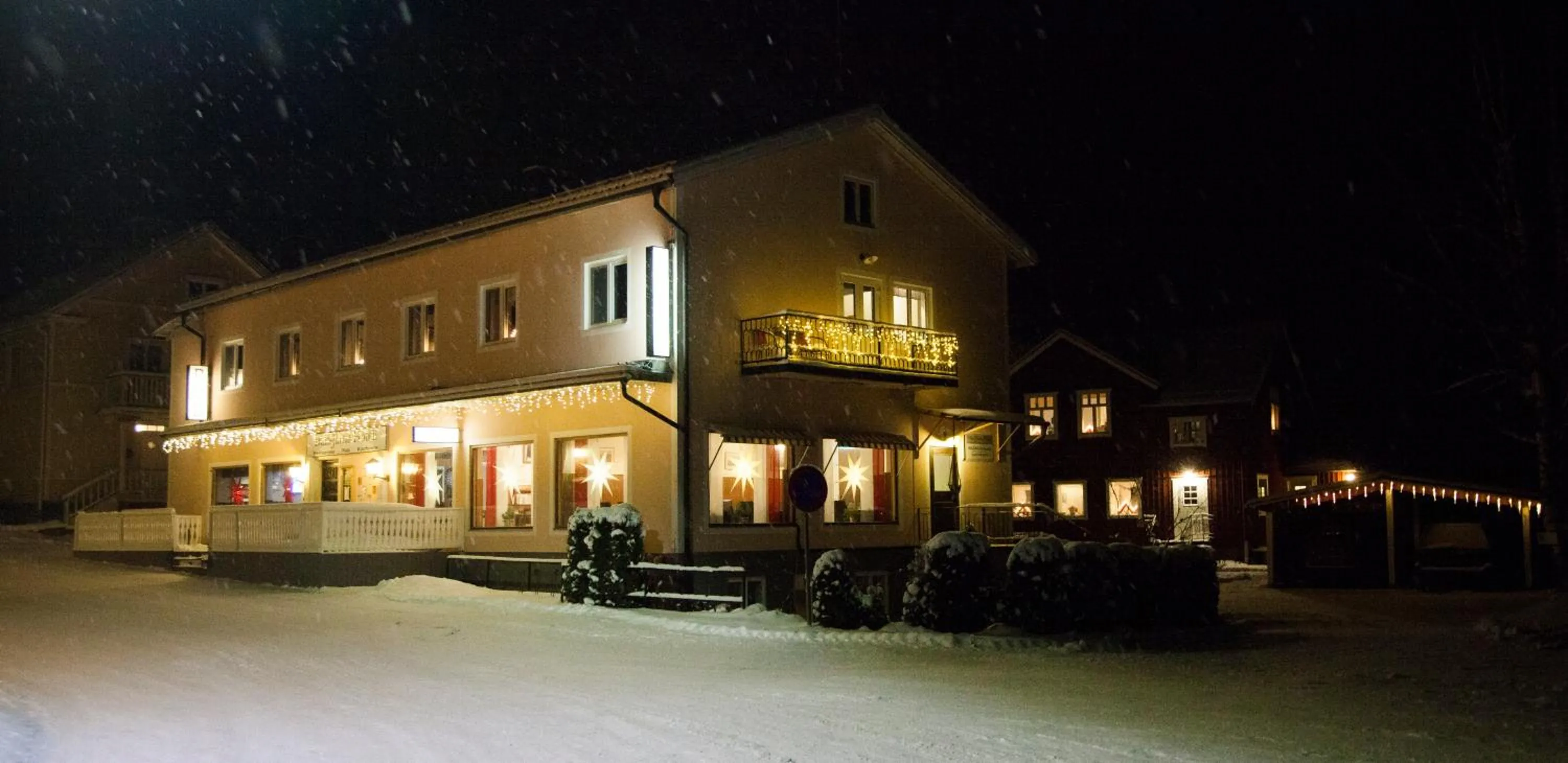 Facade/entrance in Dala-Järna Hotell och Vandrarhem