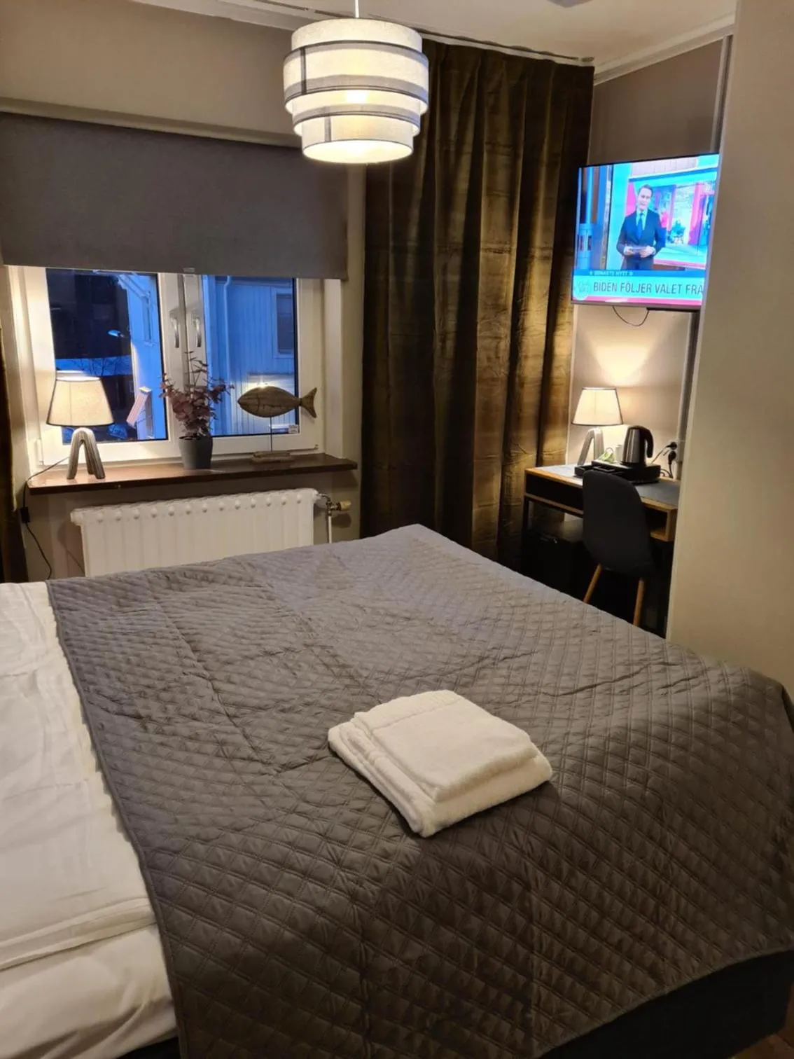 Bed in Dala-Järna Hotell och Vandrarhem