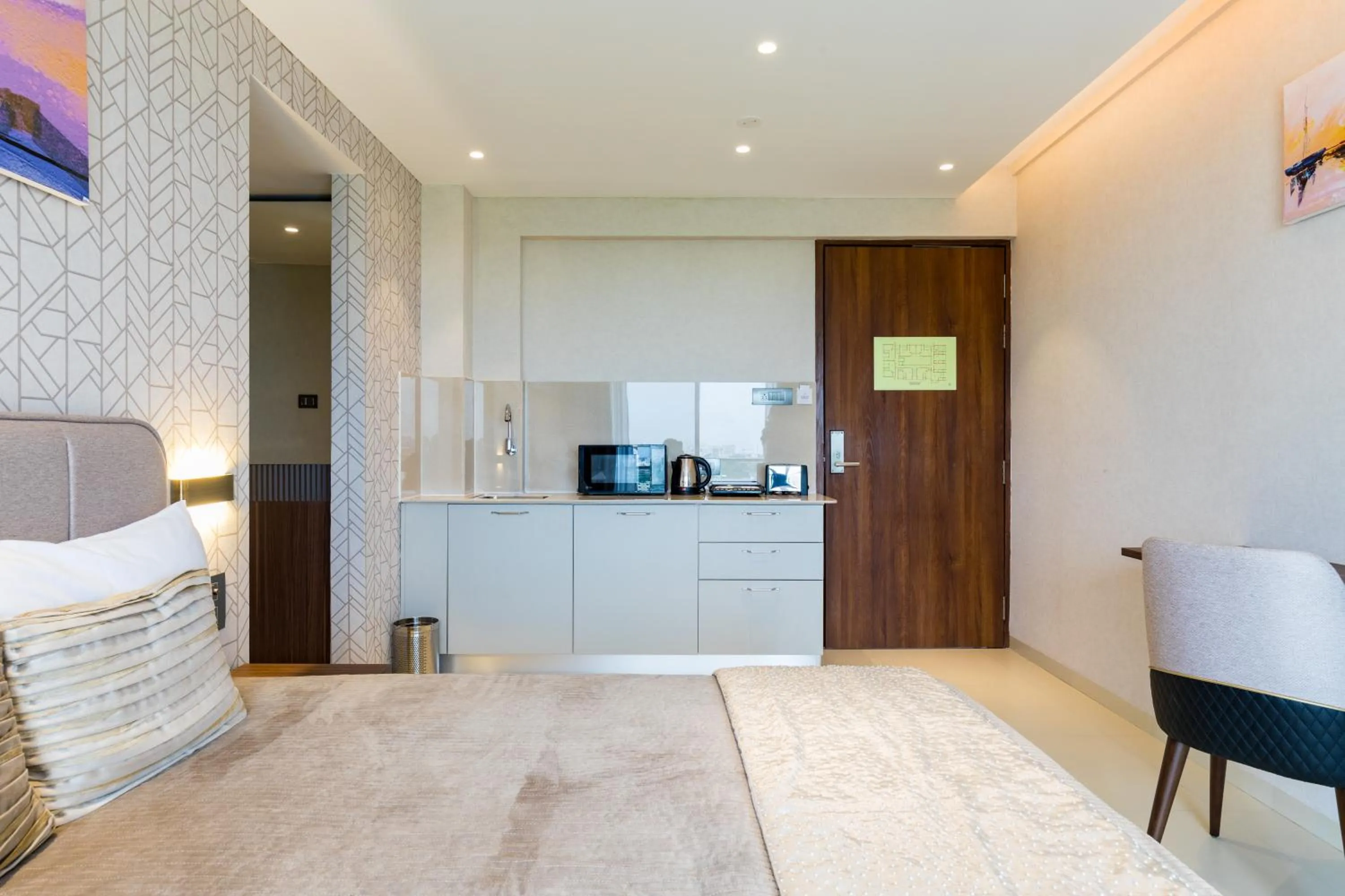 kitchen in AR Suites Jewels Royale - Koregaon Park NX