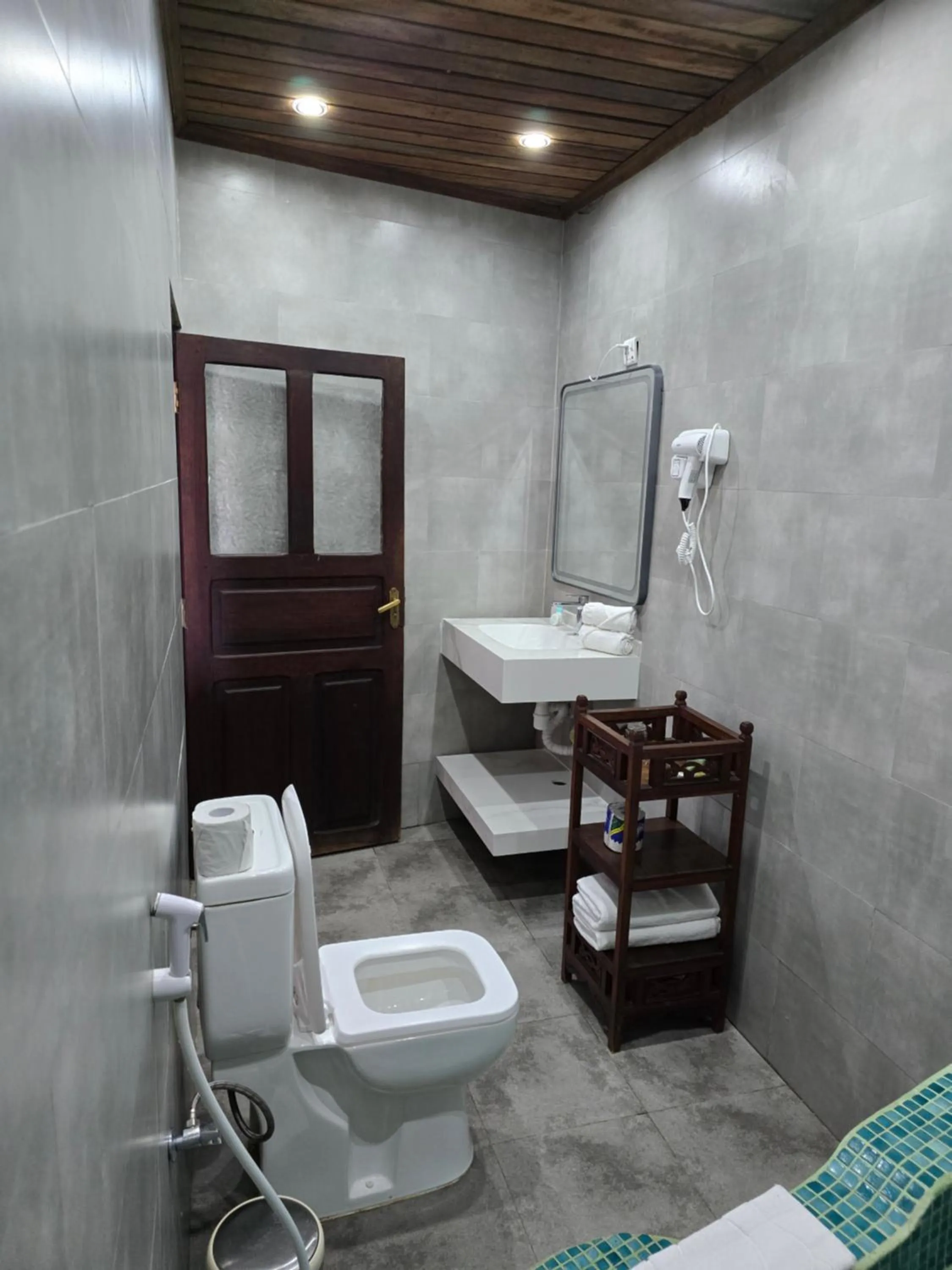 Bathroom in Dhow Palace Hotel