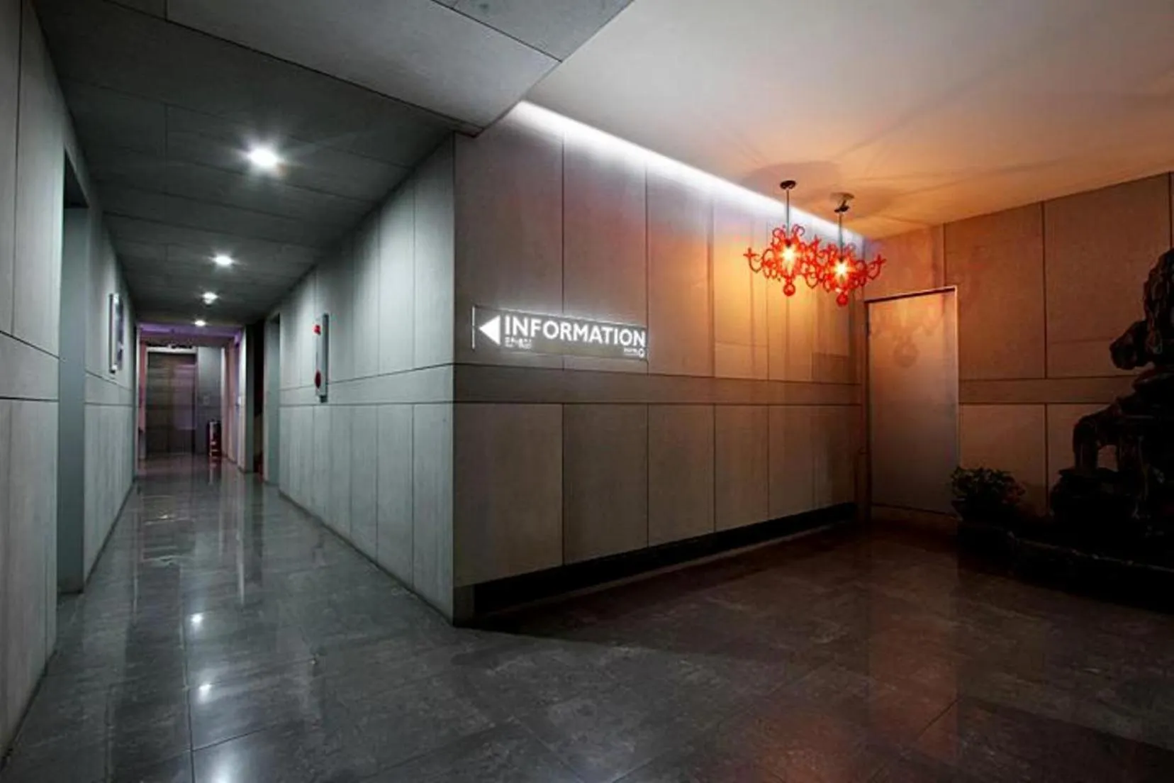 Lobby or reception in Hotel Q Chuncheon