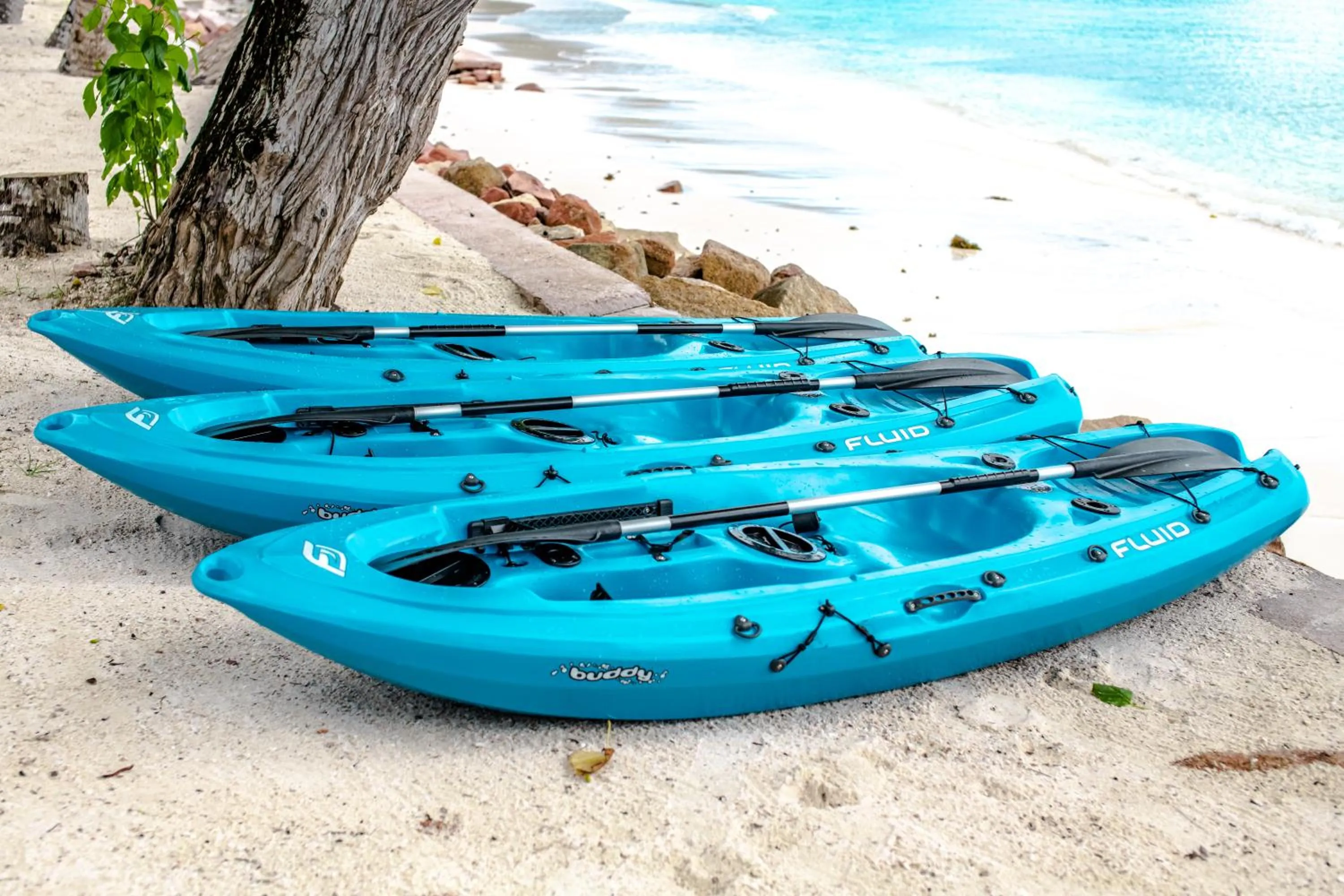Canoeing in Hotel L'Archipel
