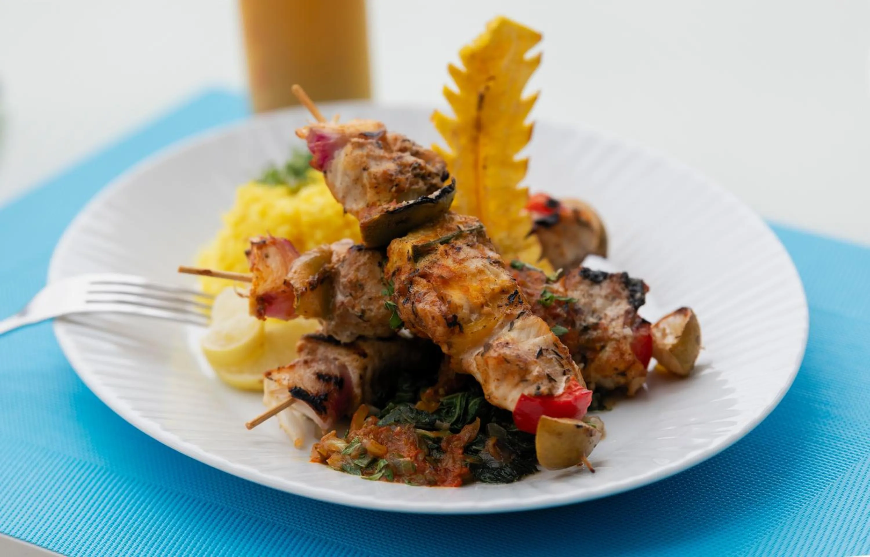 Lunch in Hotel L'Archipel