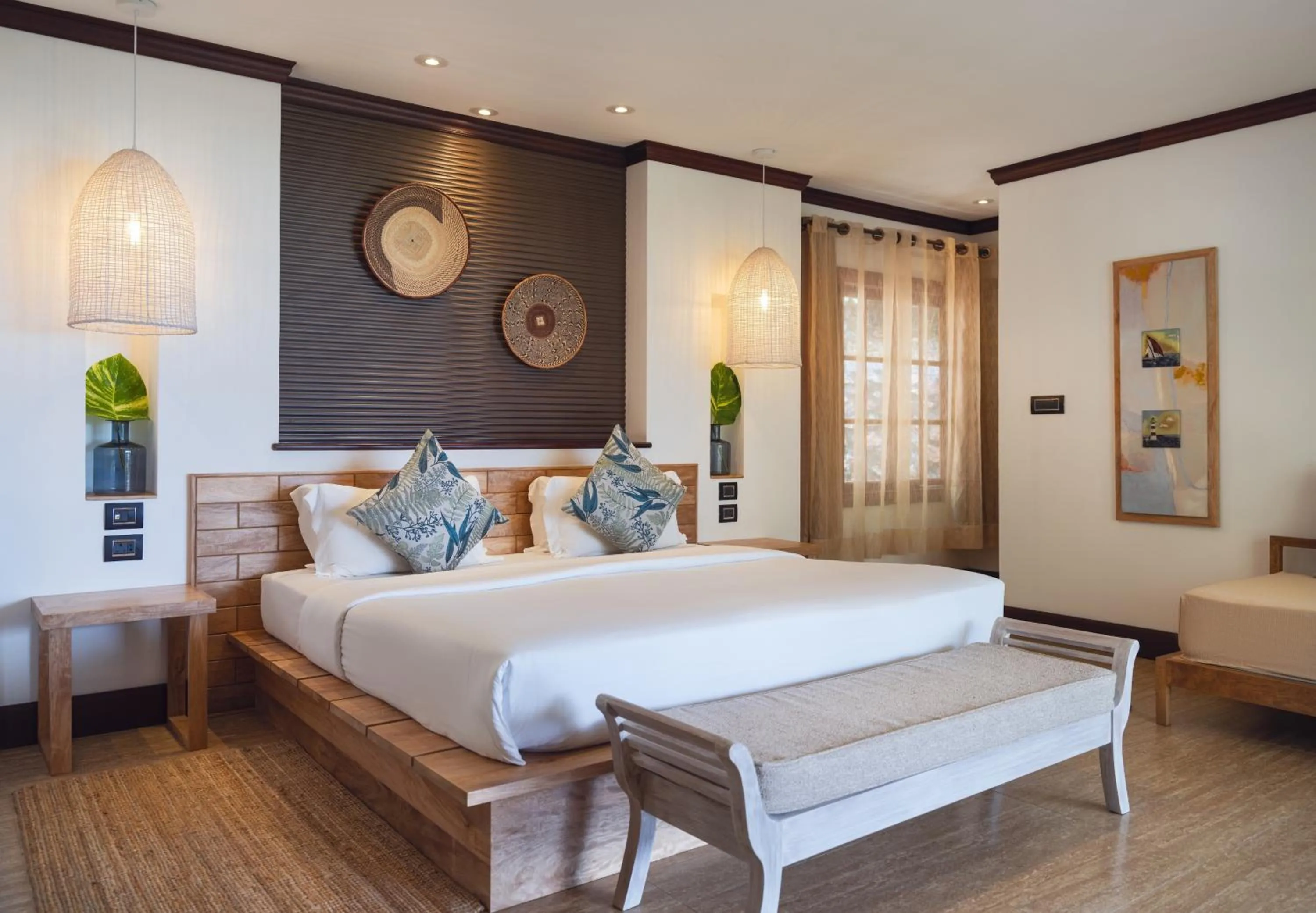 Bedroom, Bed in Hotel L'Archipel