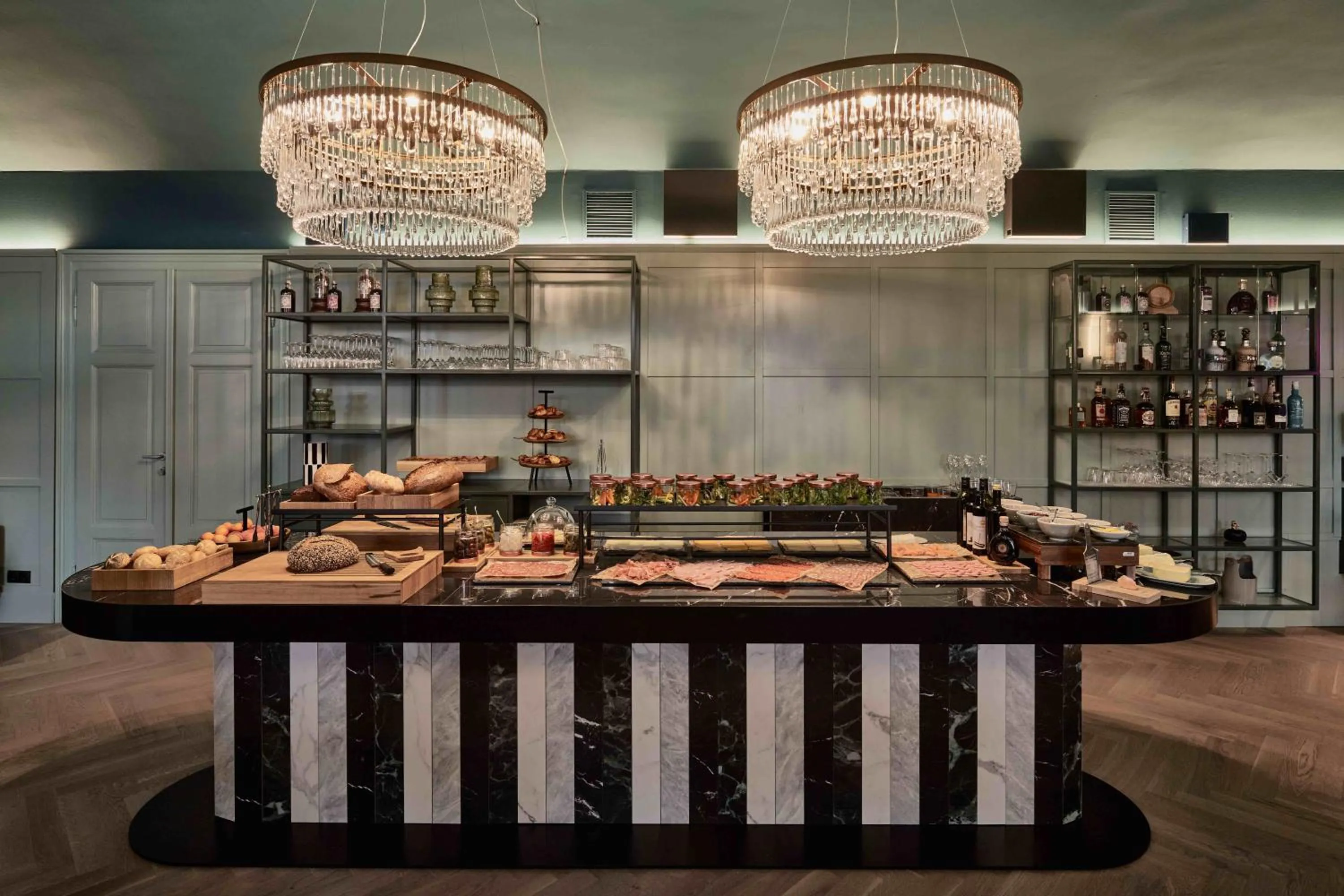 Breakfast in Falkensteiner Boutique Hotel Prague