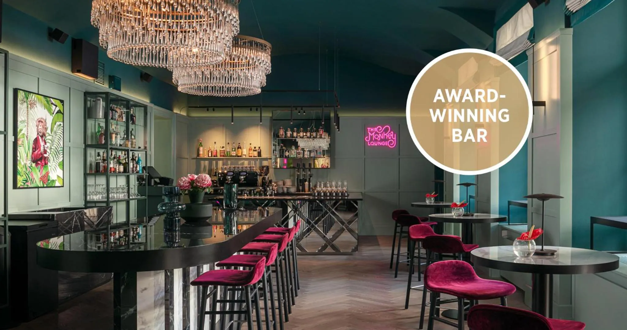 Lounge or bar in Falkensteiner Boutique Hotel Prague