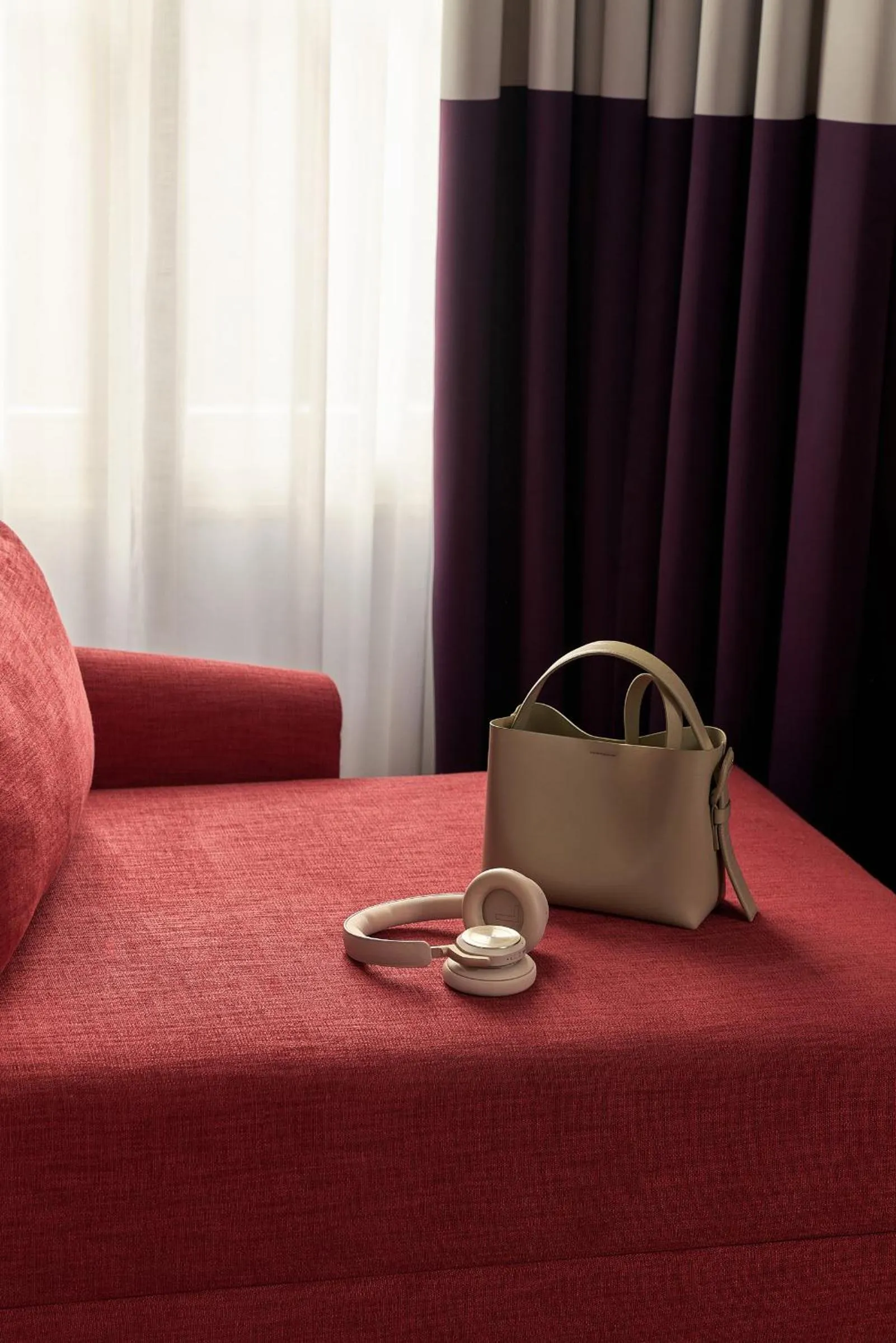 Decorative detail, Bed in Falkensteiner Boutique Hotel Prague