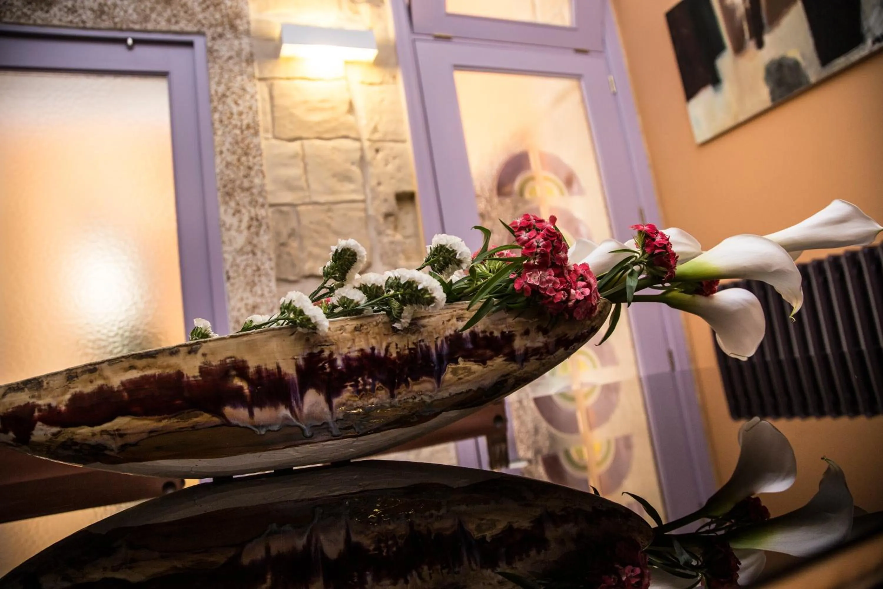 Dining area in B&B Malennio