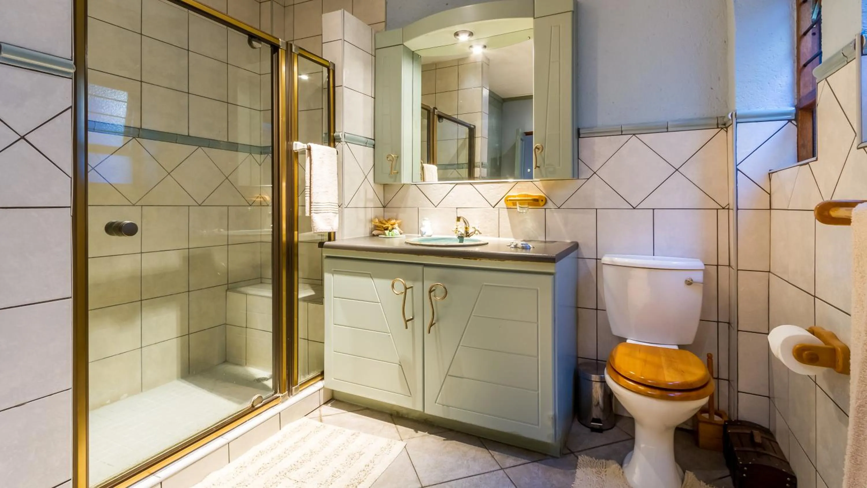 Bathroom in Jörn's Gästehaus