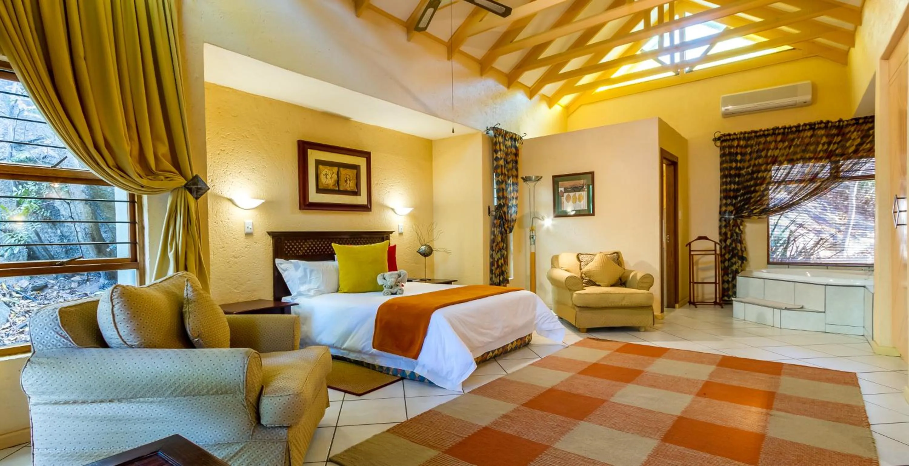 Photo of the whole room, Bed in Jörn's Gästehaus