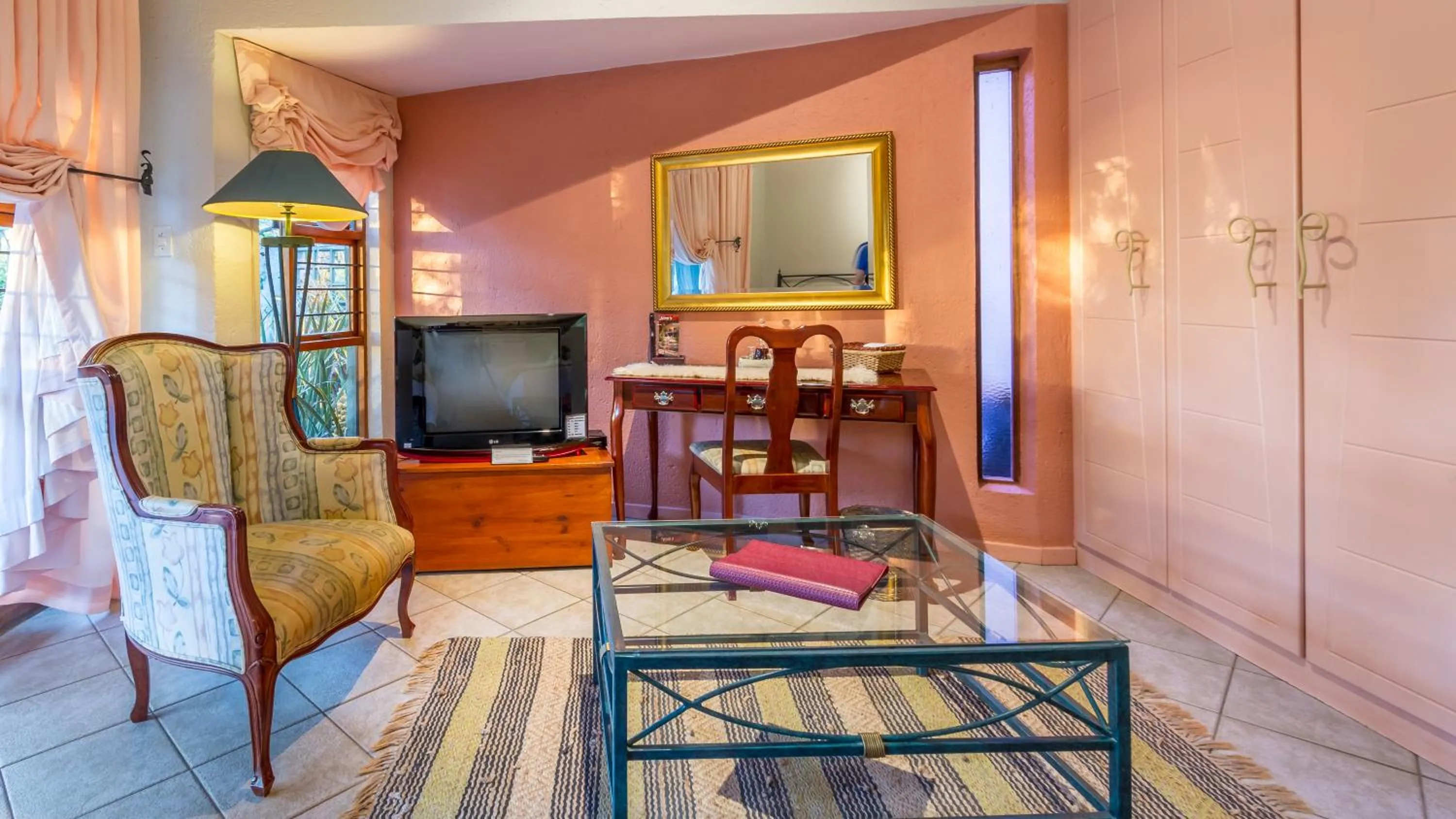 Living room in Jörn's Gästehaus