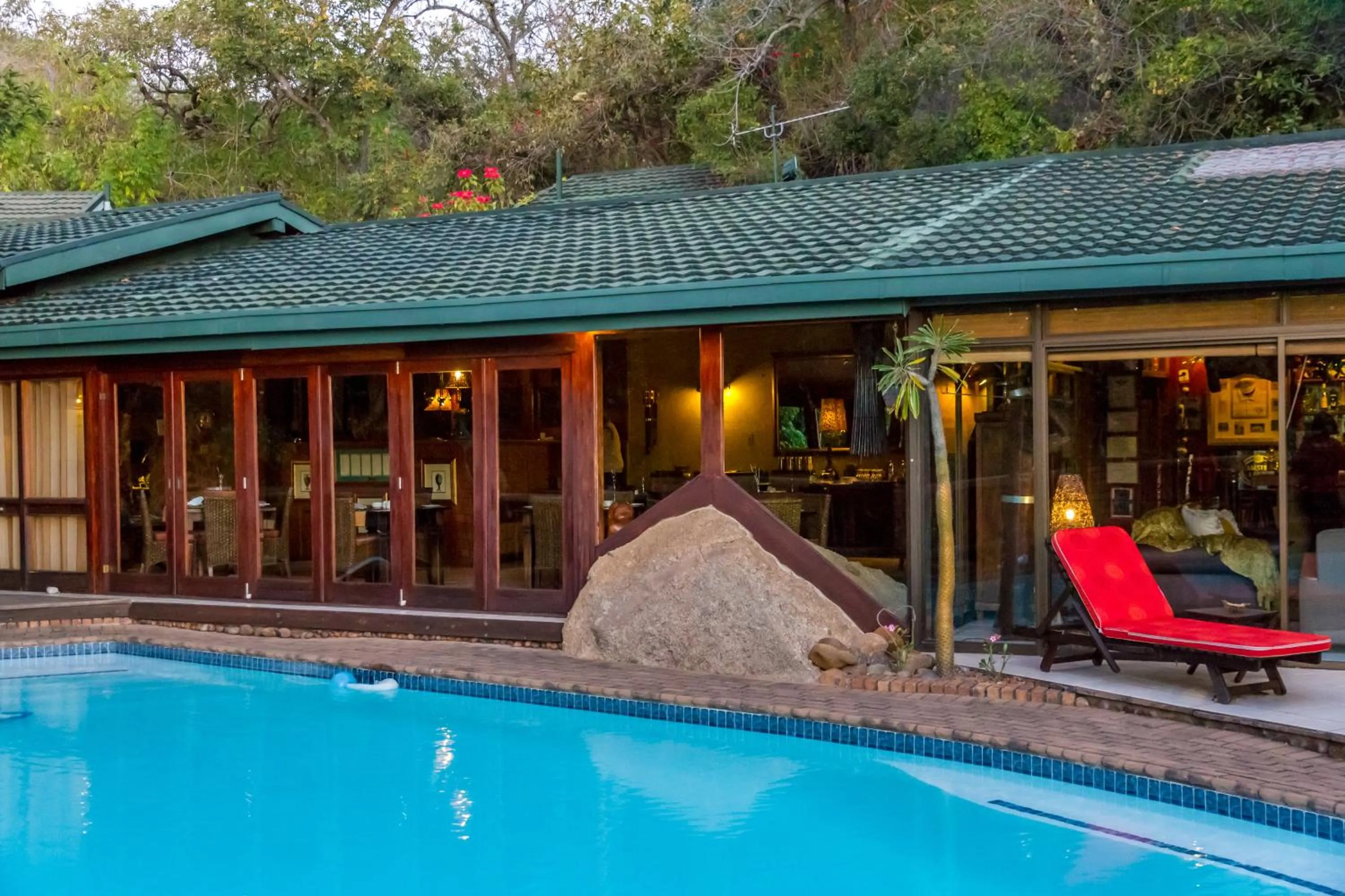 Decorative detail in Jörn's Gästehaus