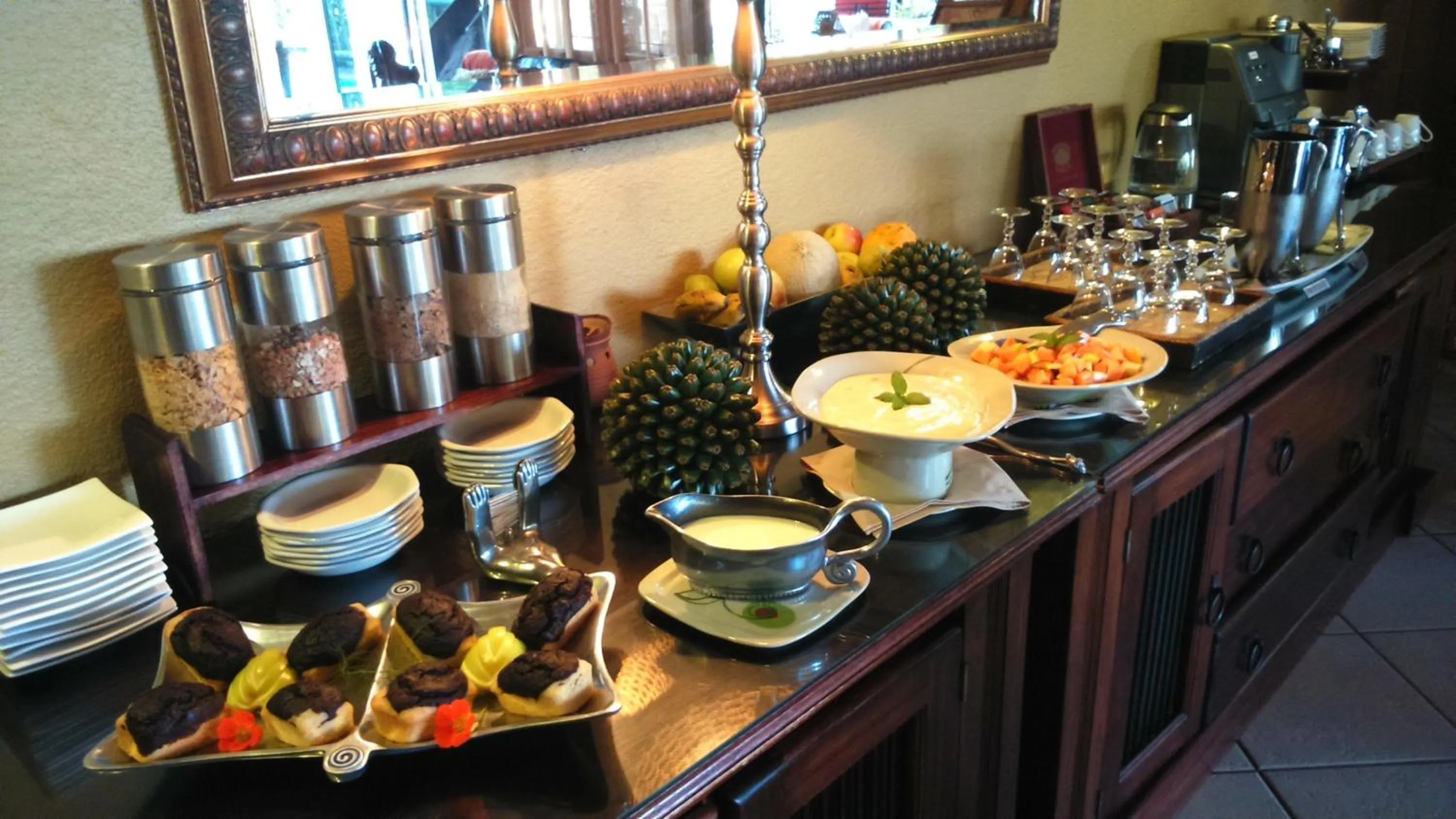 Food in Jörn's Gästehaus