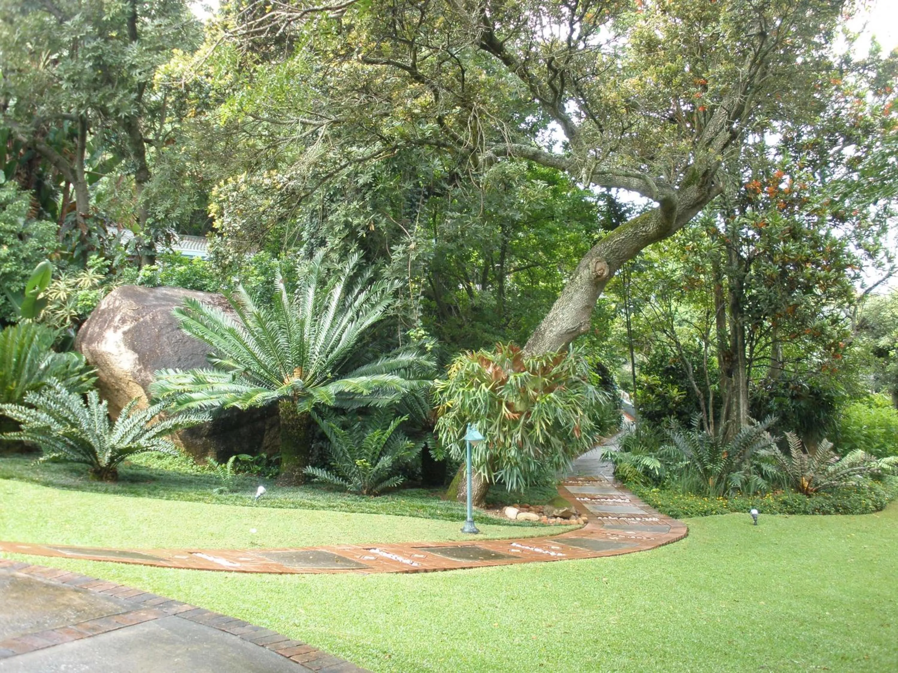 Garden in Jörn's Gästehaus