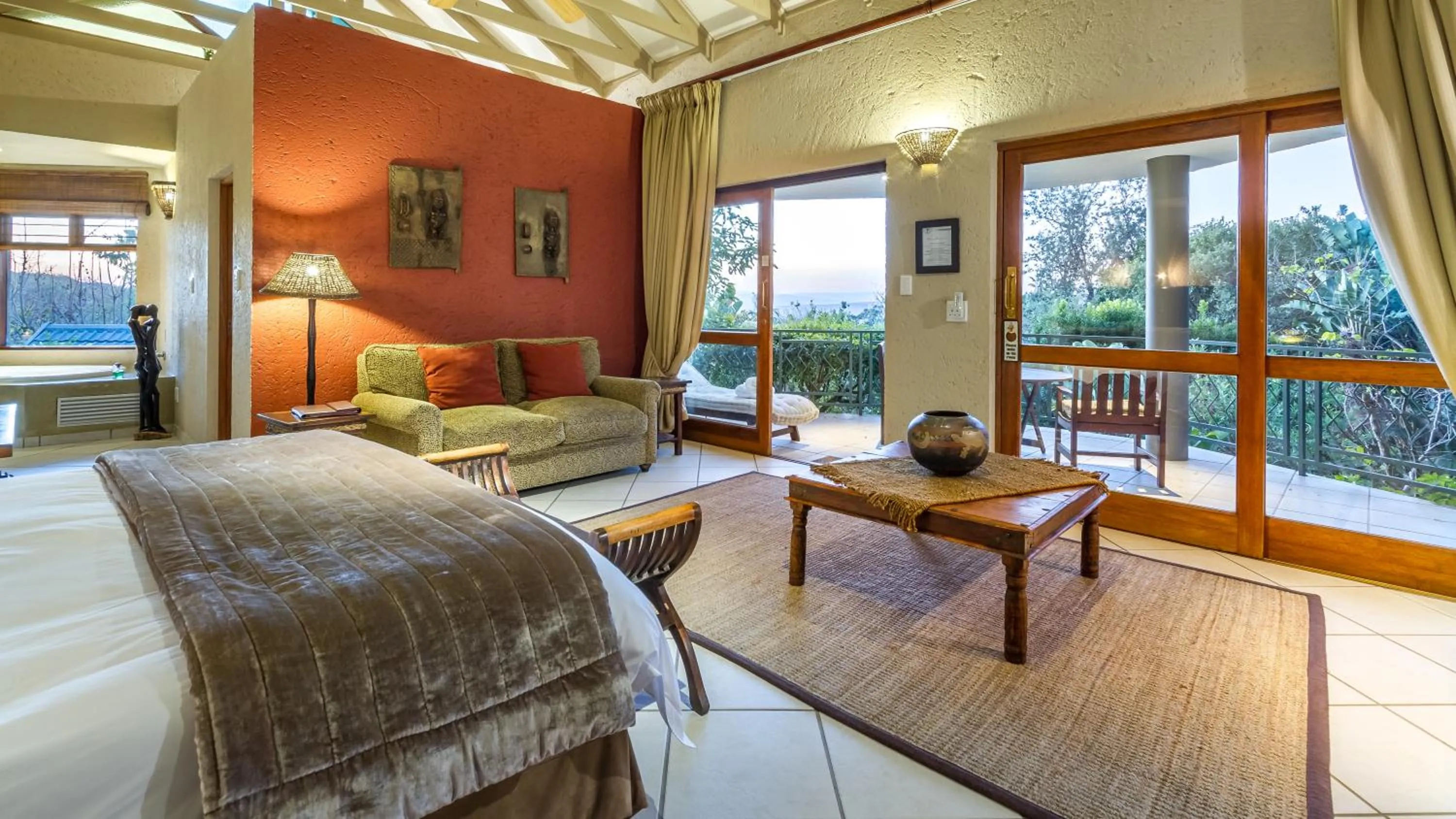 Photo of the whole room, Bed in Jörn's Gästehaus