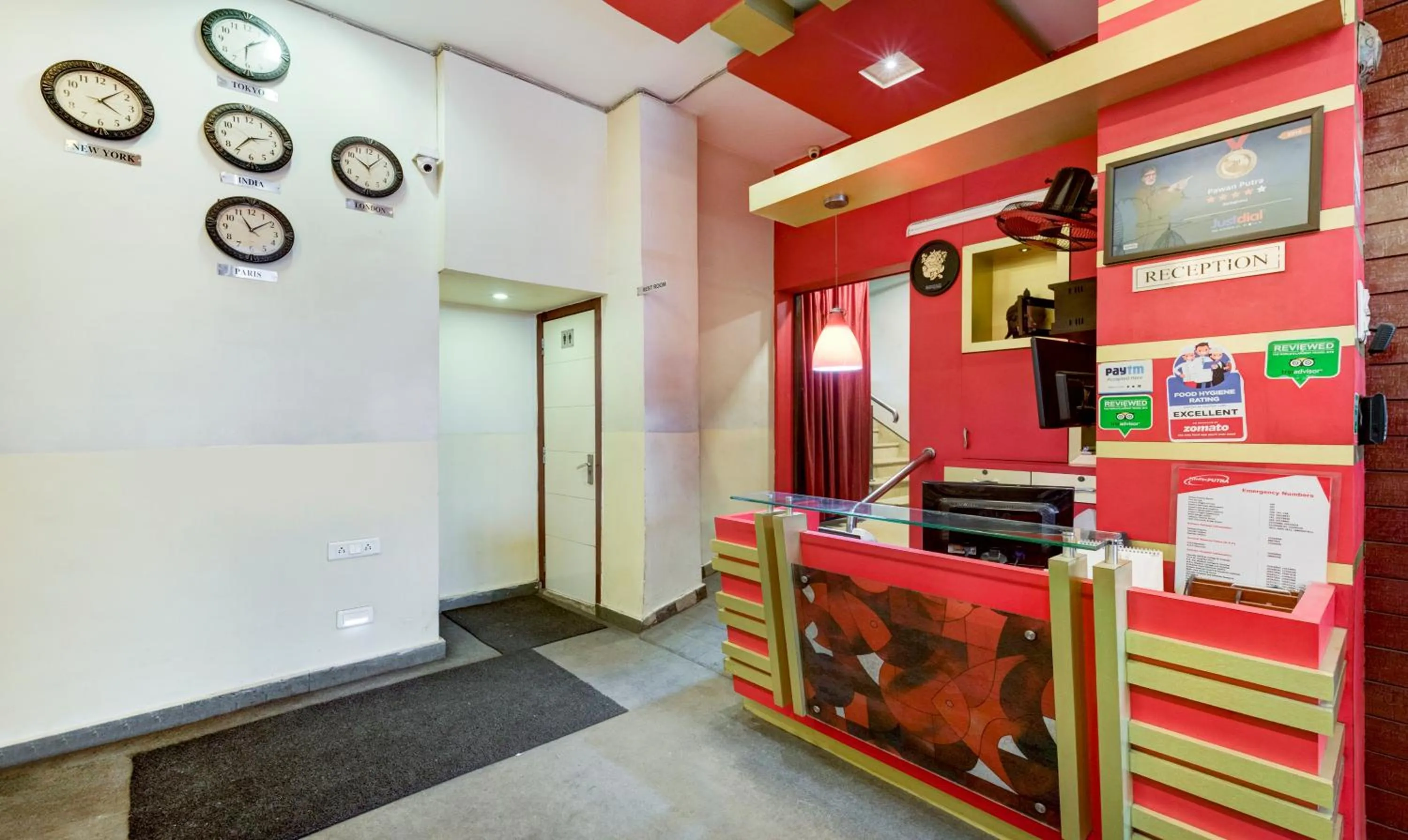 Lobby or reception in Treebo Pawan Putra, Kankurgachi