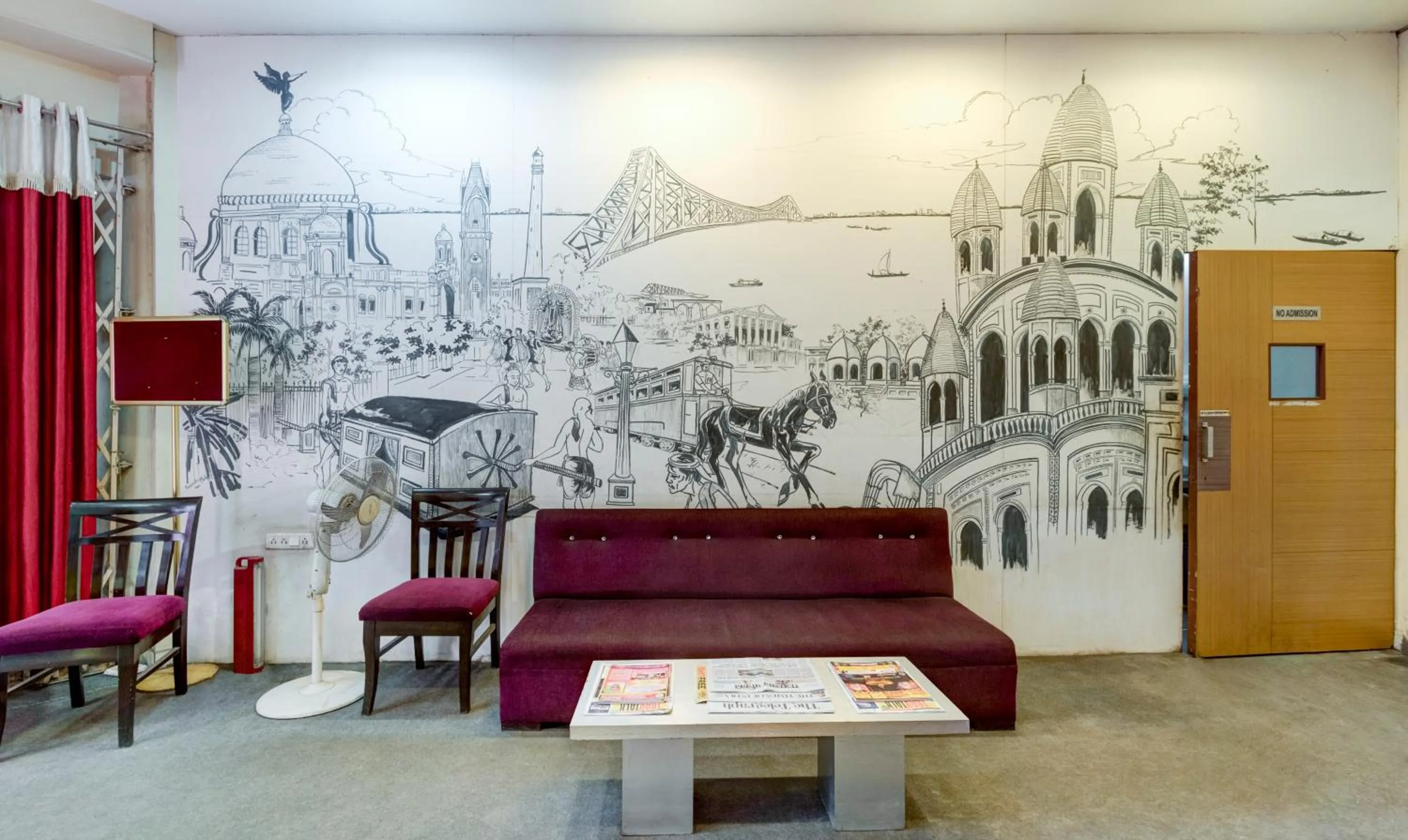 Lobby or reception in Treebo Pawan Putra, Kankurgachi