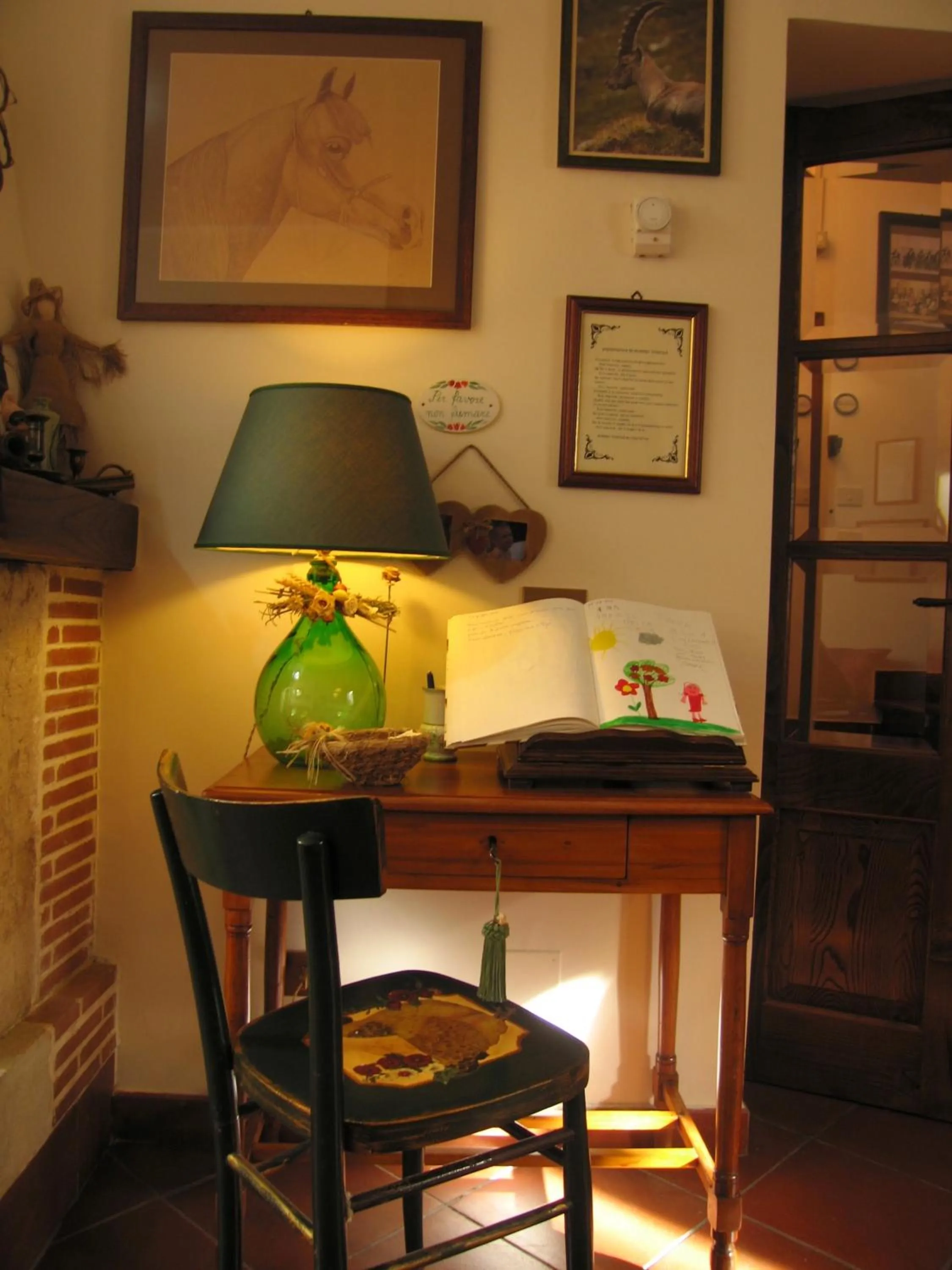 Lobby or reception in Il Sorriso Dei Monti