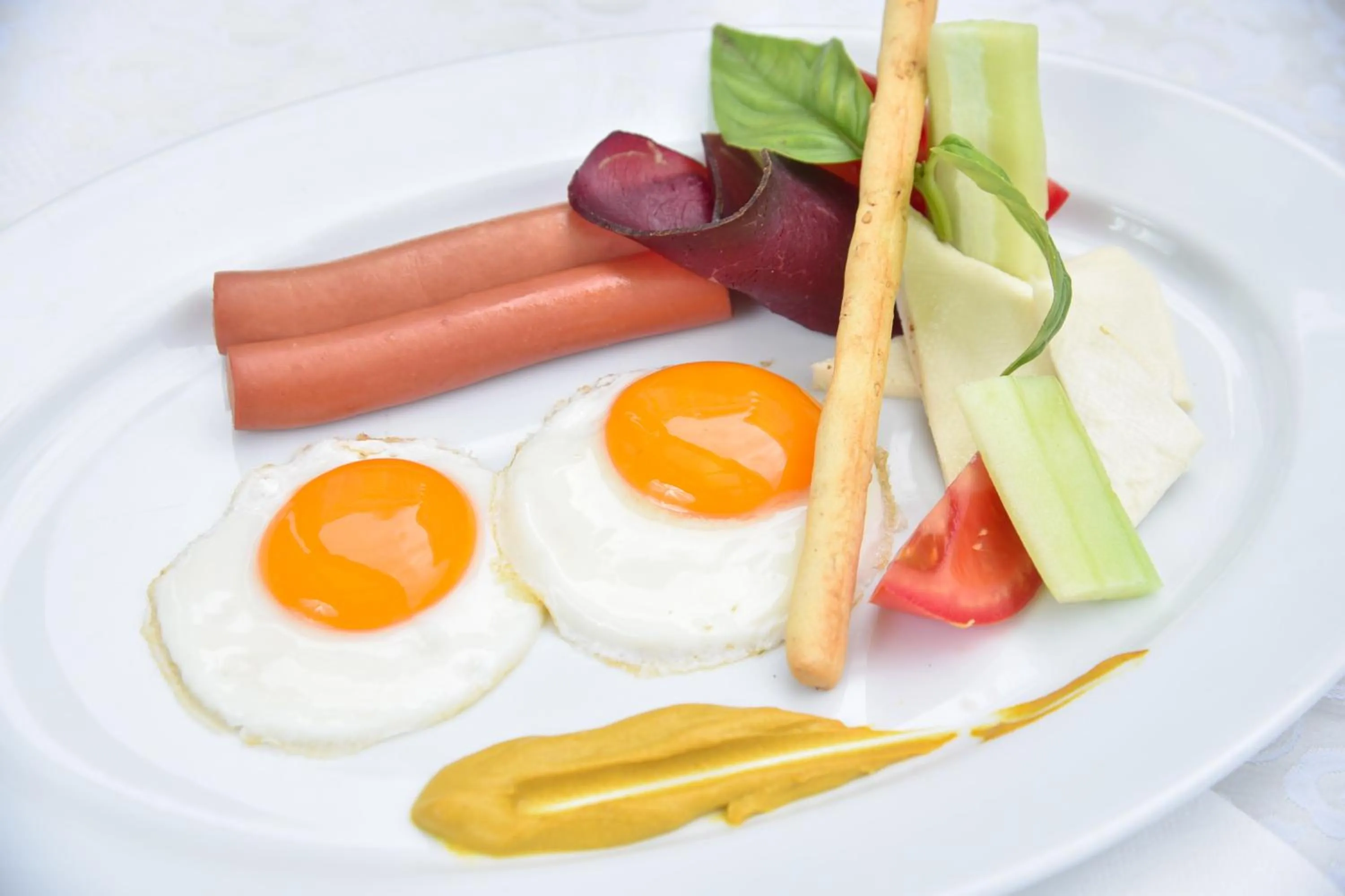 Continental breakfast in Hotel Anita