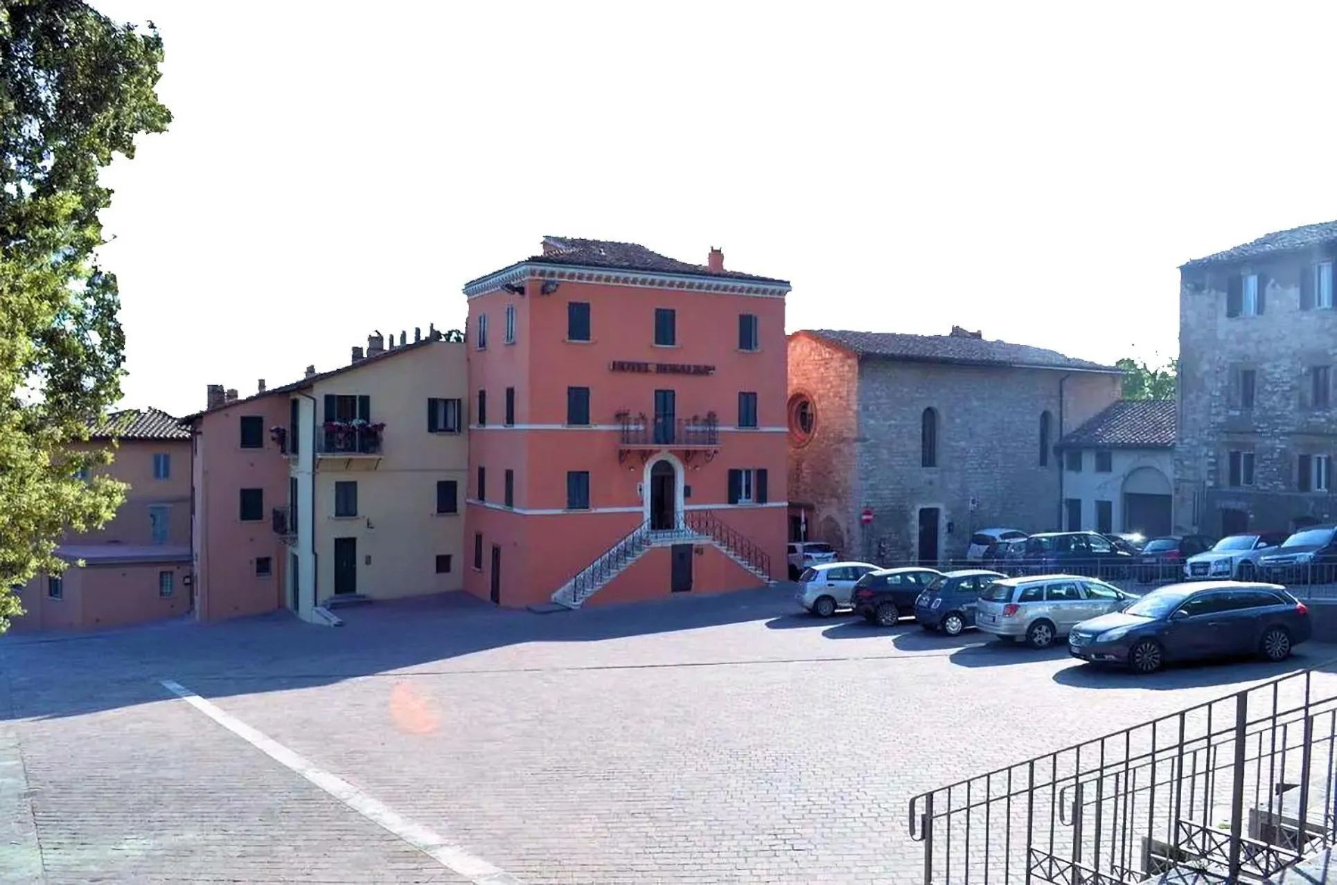 Property building in Hotel Rosalba Perugia