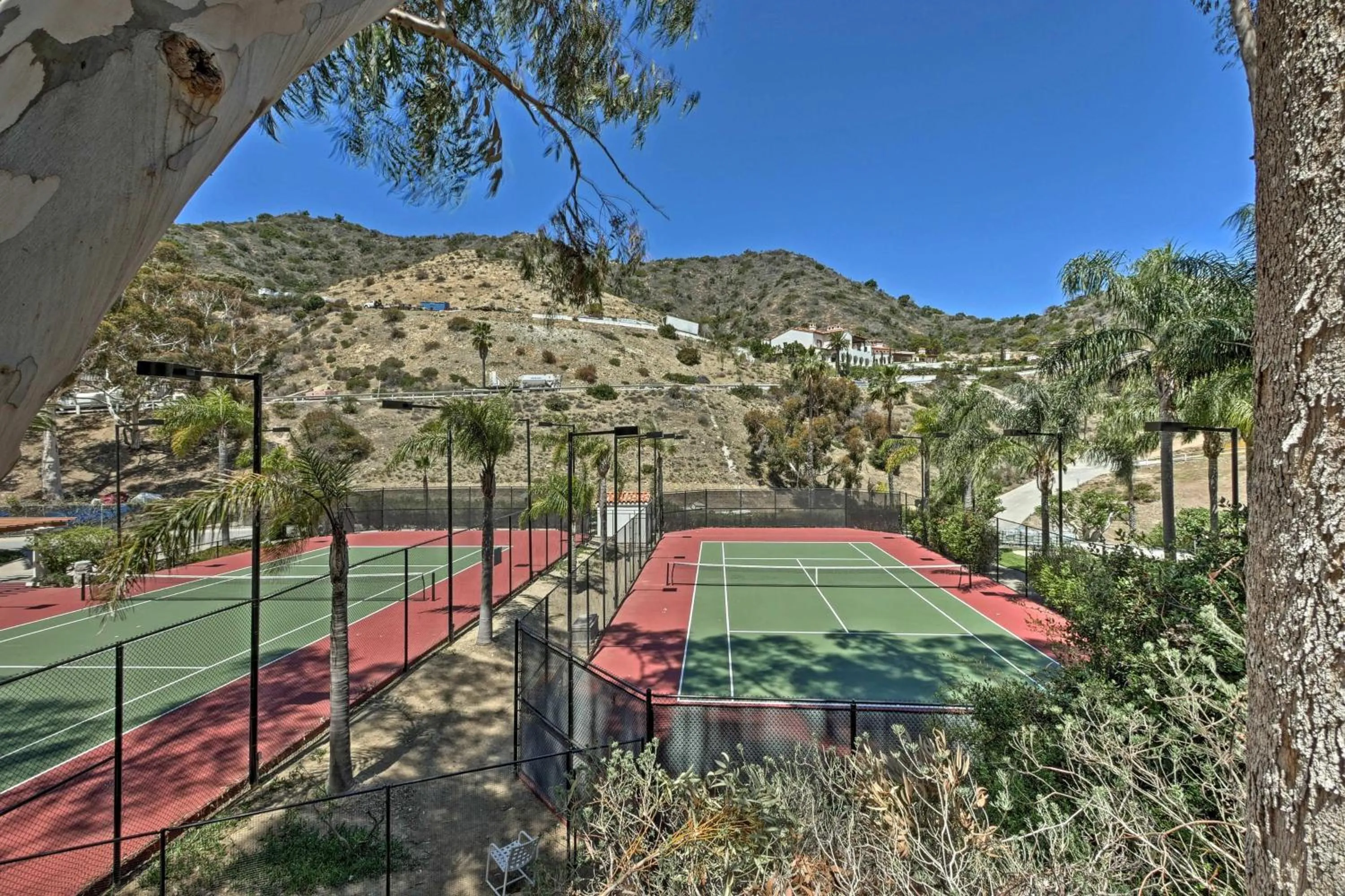 Tennis court in Oceanfront villa w One of a kind Amazing View