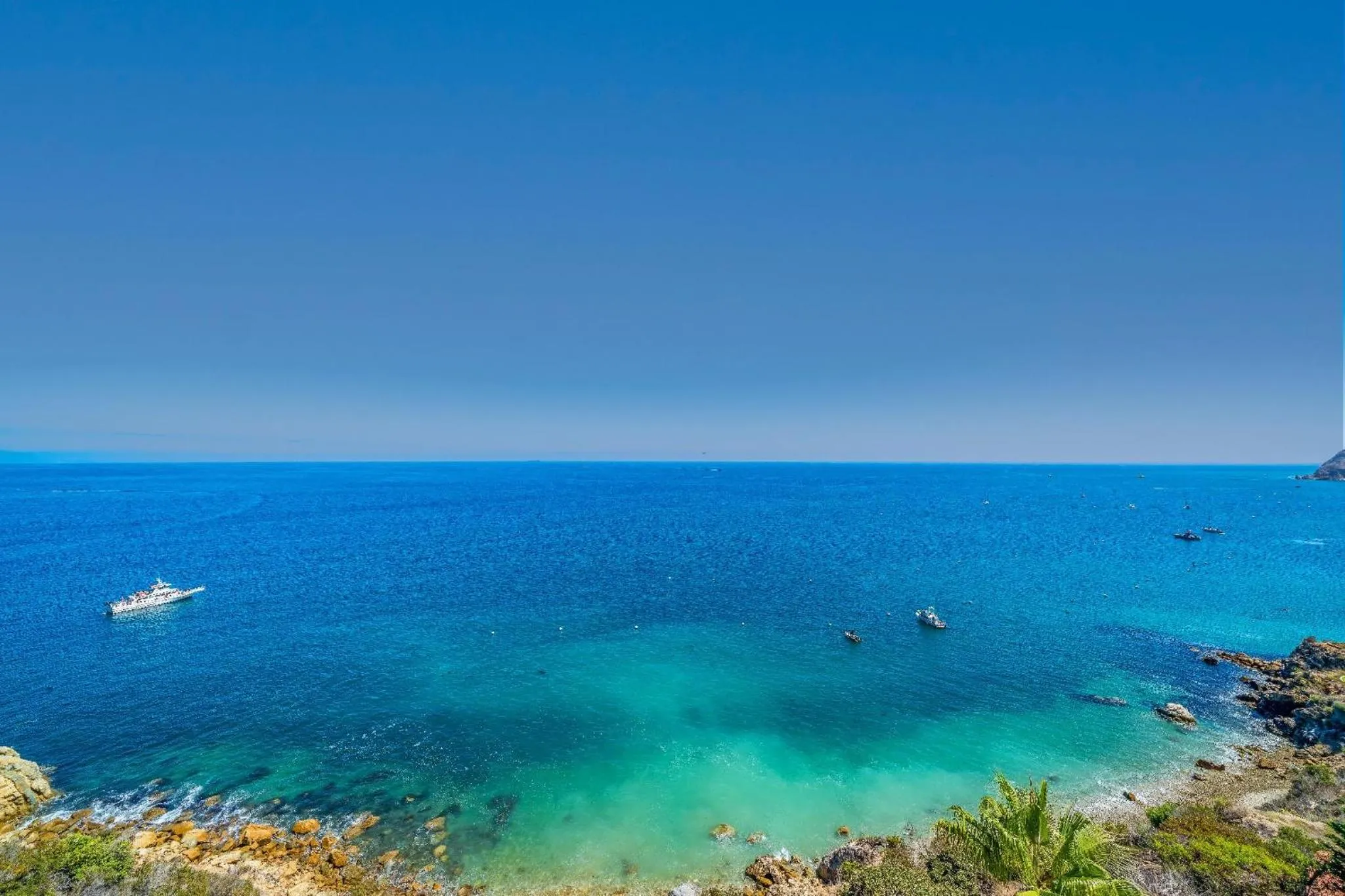 Beach in Oceanfront villa w One of a kind Amazing View