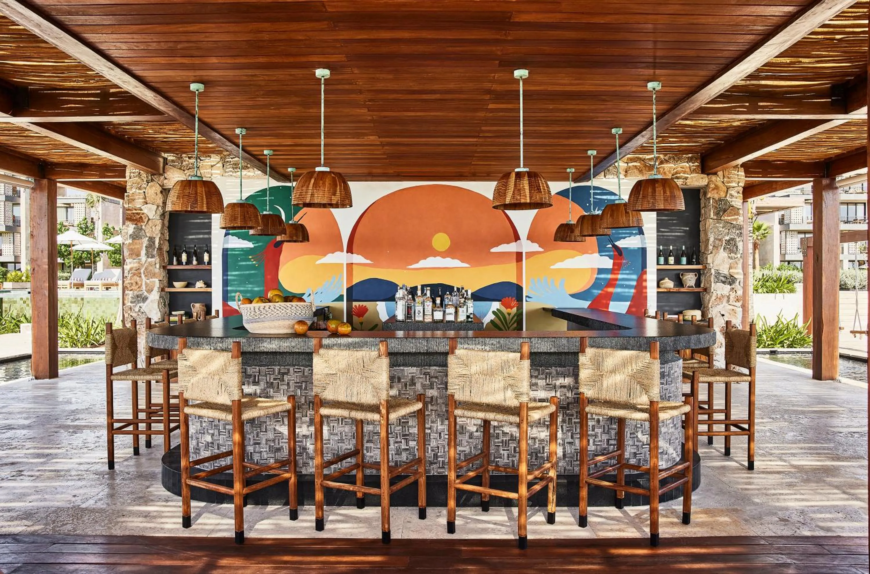 Lounge or bar in Etéreo, Auberge Collection