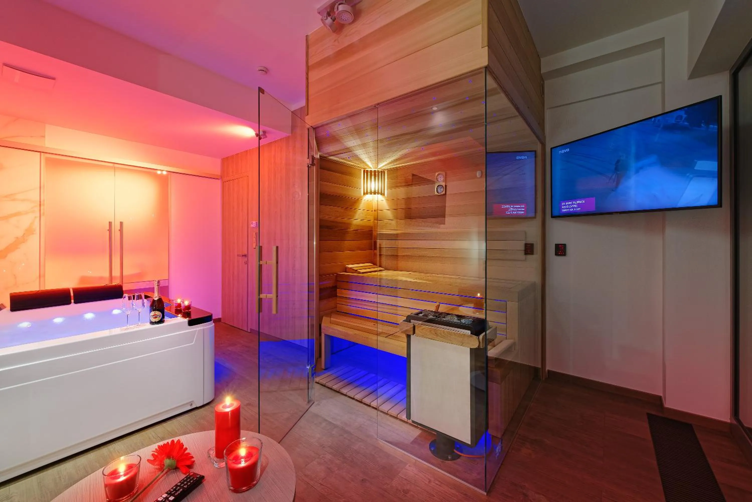 Sauna in Hotel Aura Design & Garden Pool