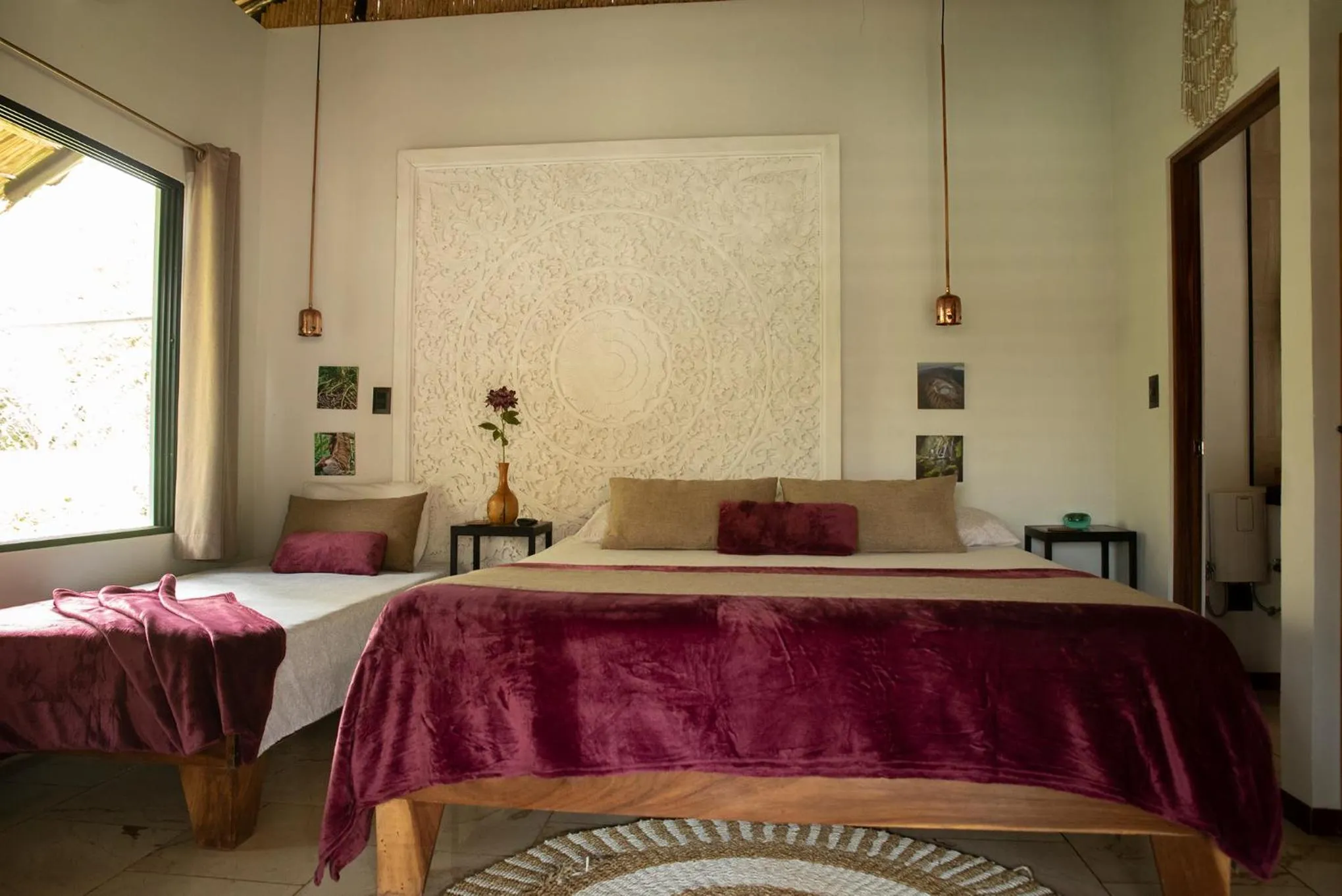 Bedroom, Bed in LA QUEBRADA ECO LODGE Hotel Boutique