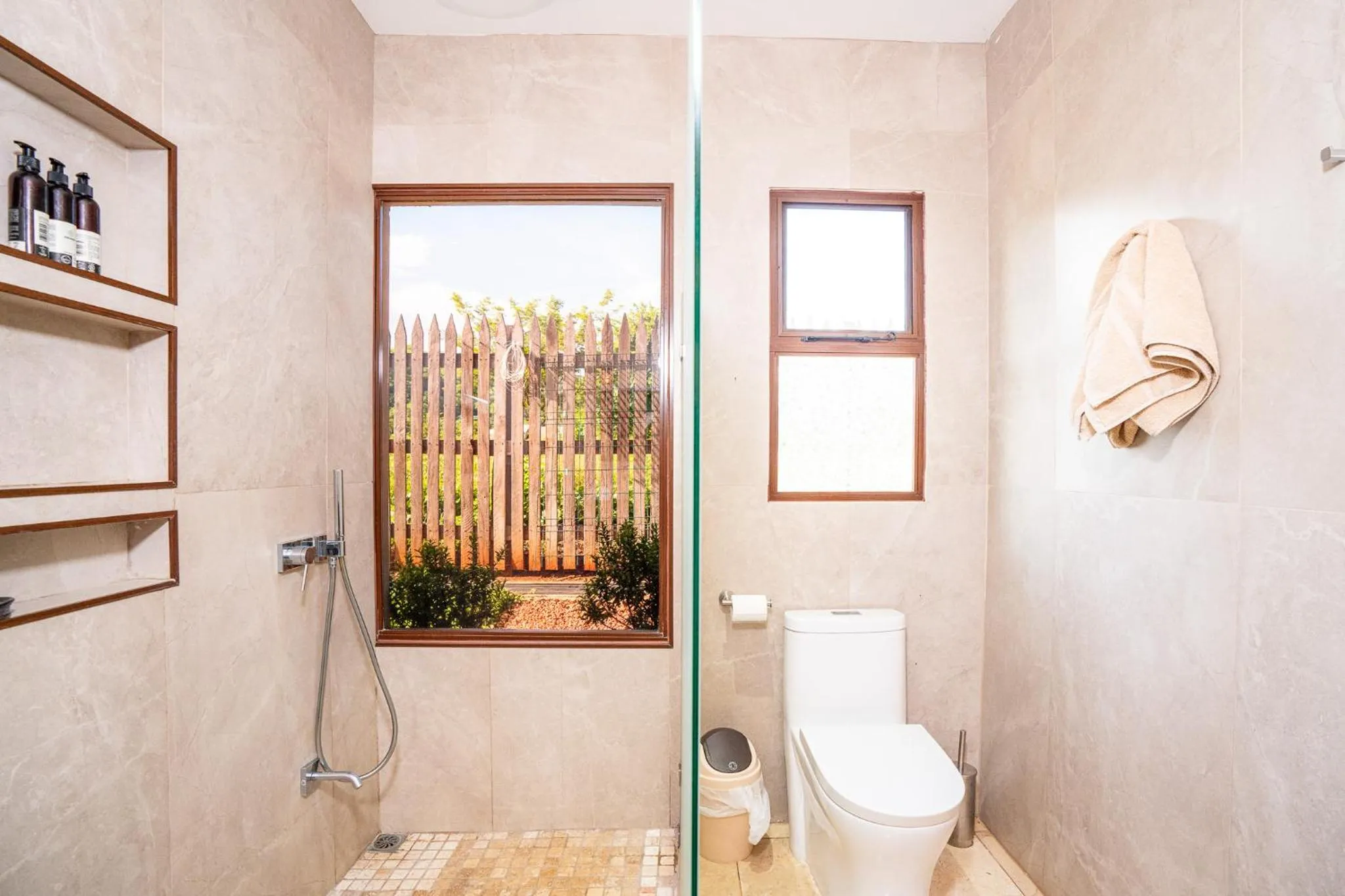 Shower in LA QUEBRADA ECO LODGE Hotel Boutique