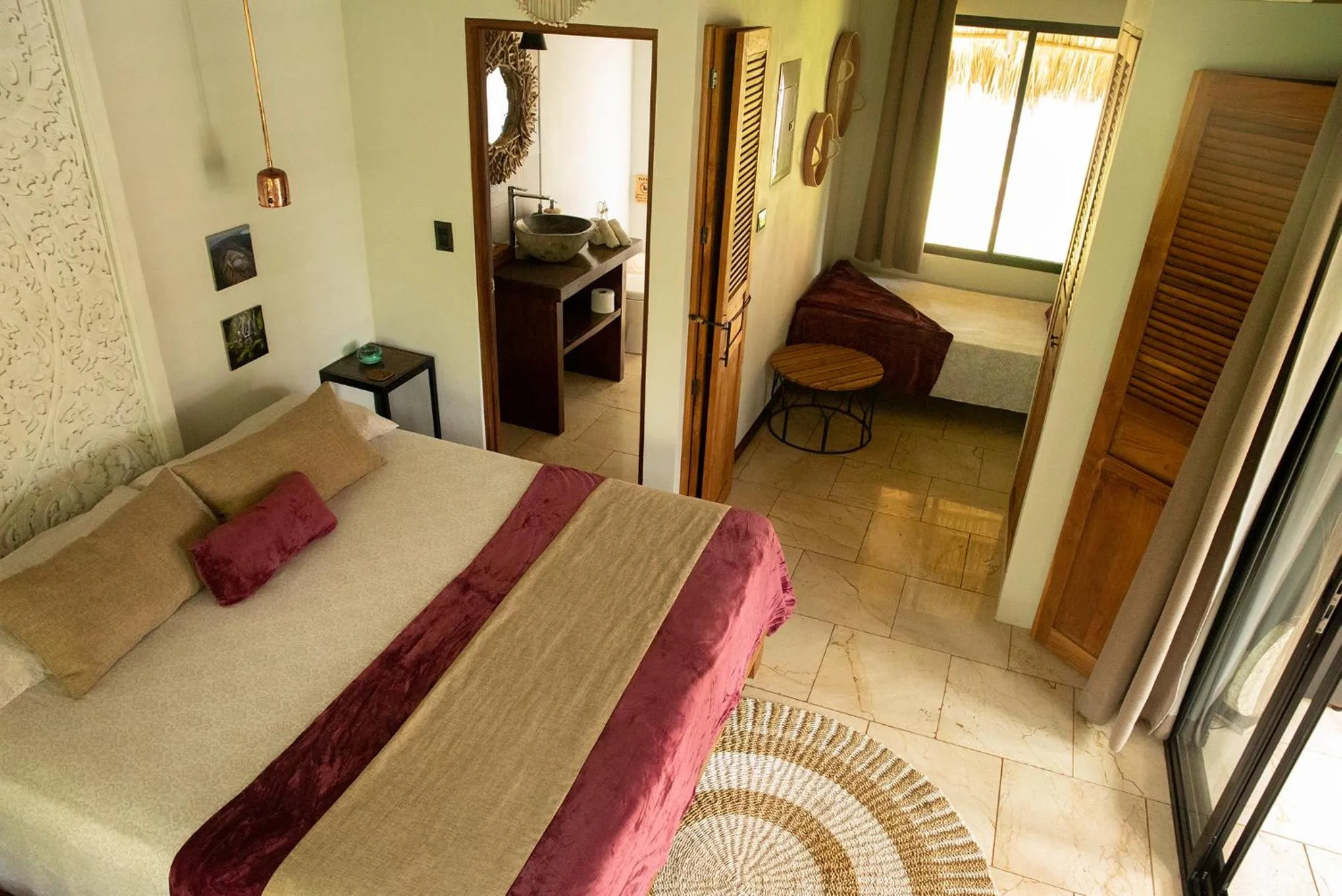 Bedroom, Bed in LA QUEBRADA ECO LODGE Hotel Boutique