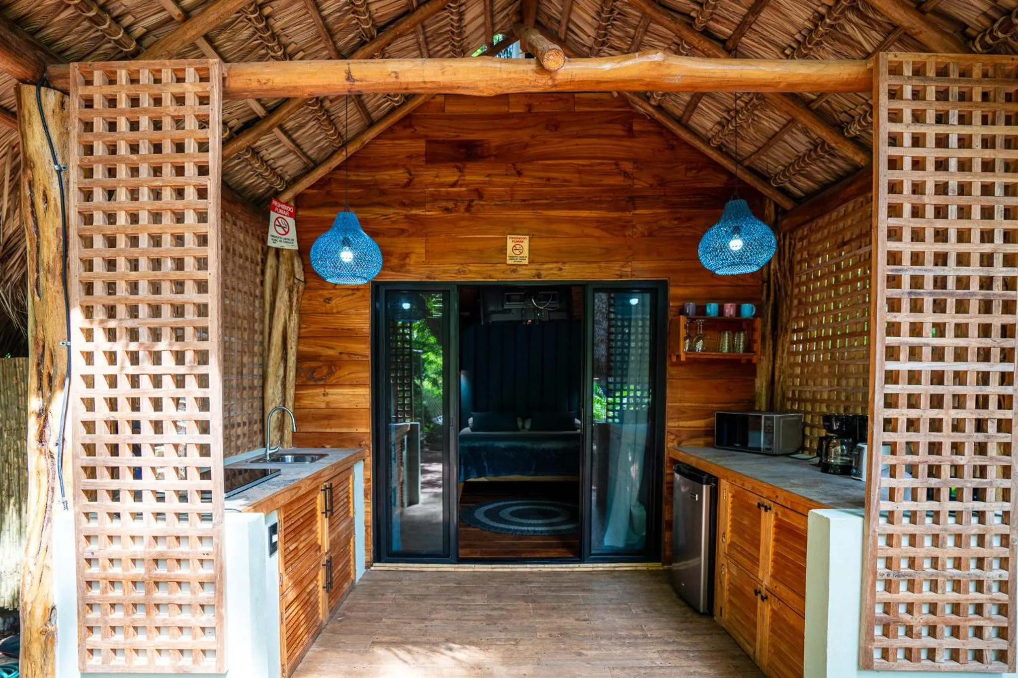 Facade/entrance in LA QUEBRADA ECO LODGE Hotel Boutique
