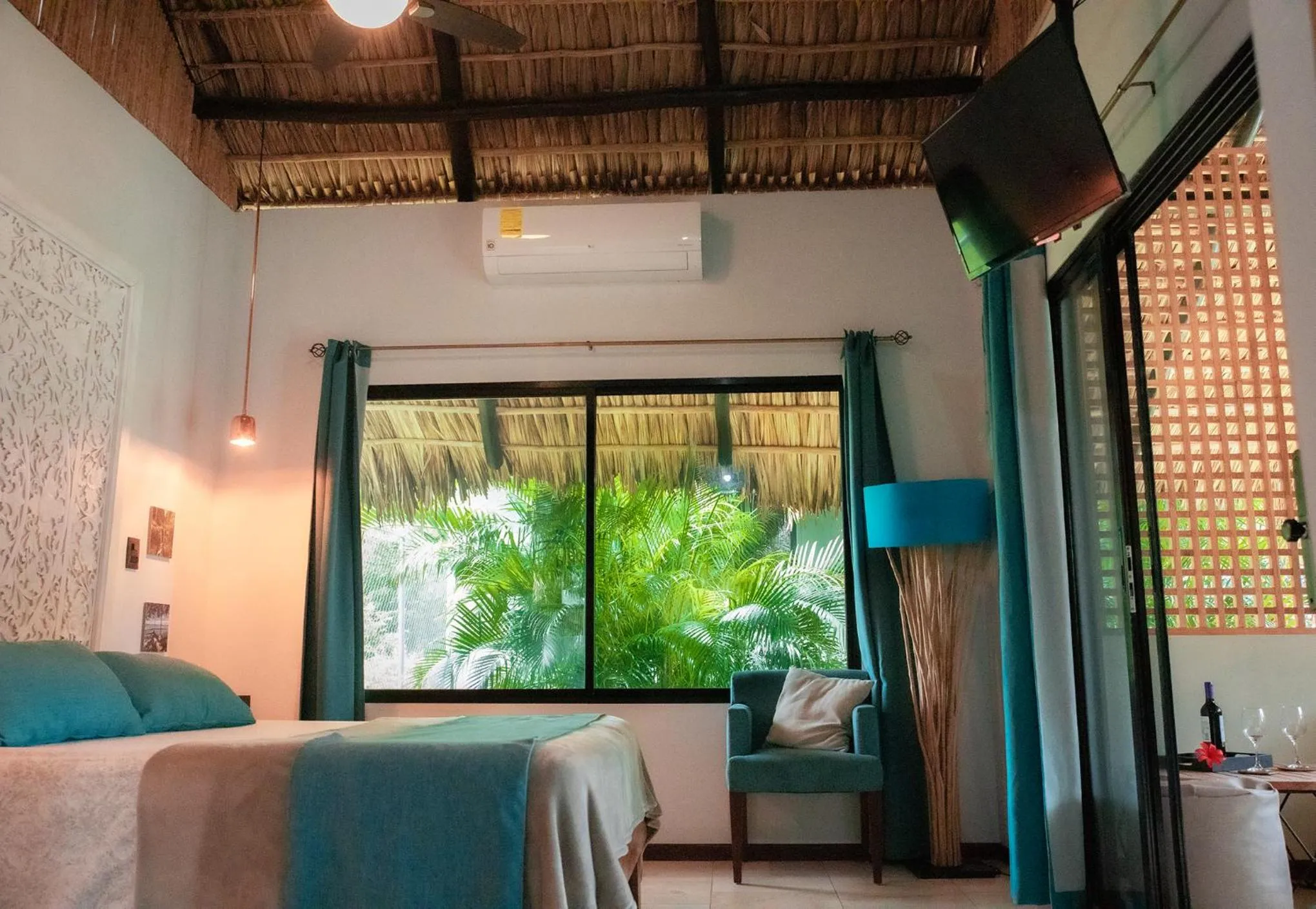 Bedroom, Bed in LA QUEBRADA ECO LODGE Hotel Boutique