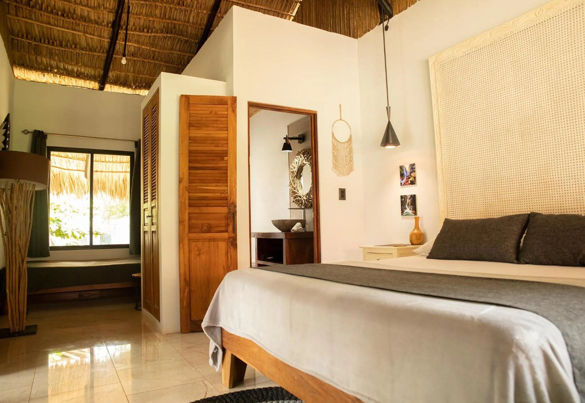 Bedroom, Bed in LA QUEBRADA ECO LODGE Hotel Boutique