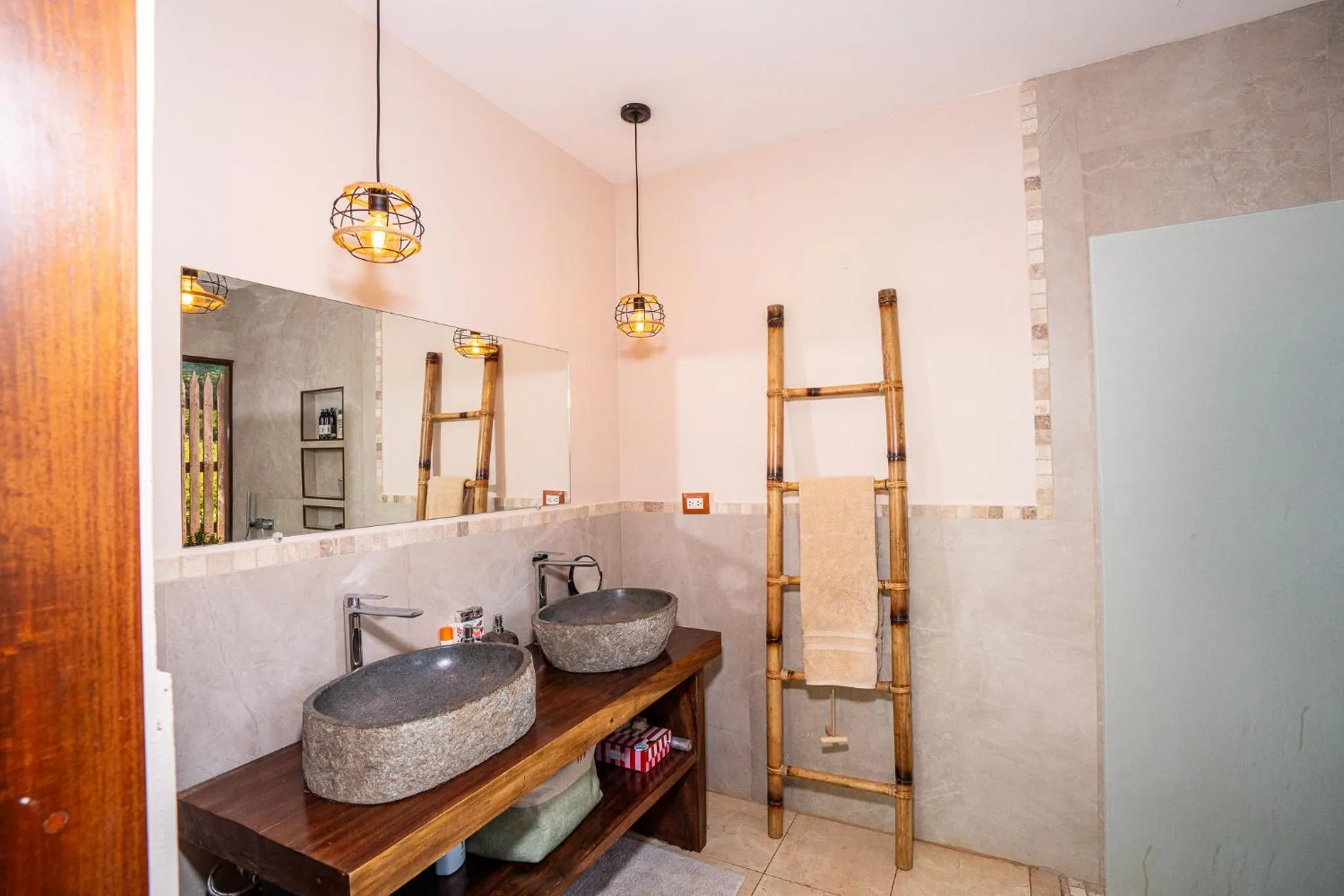 Bathroom in LA QUEBRADA ECO LODGE Hotel Boutique