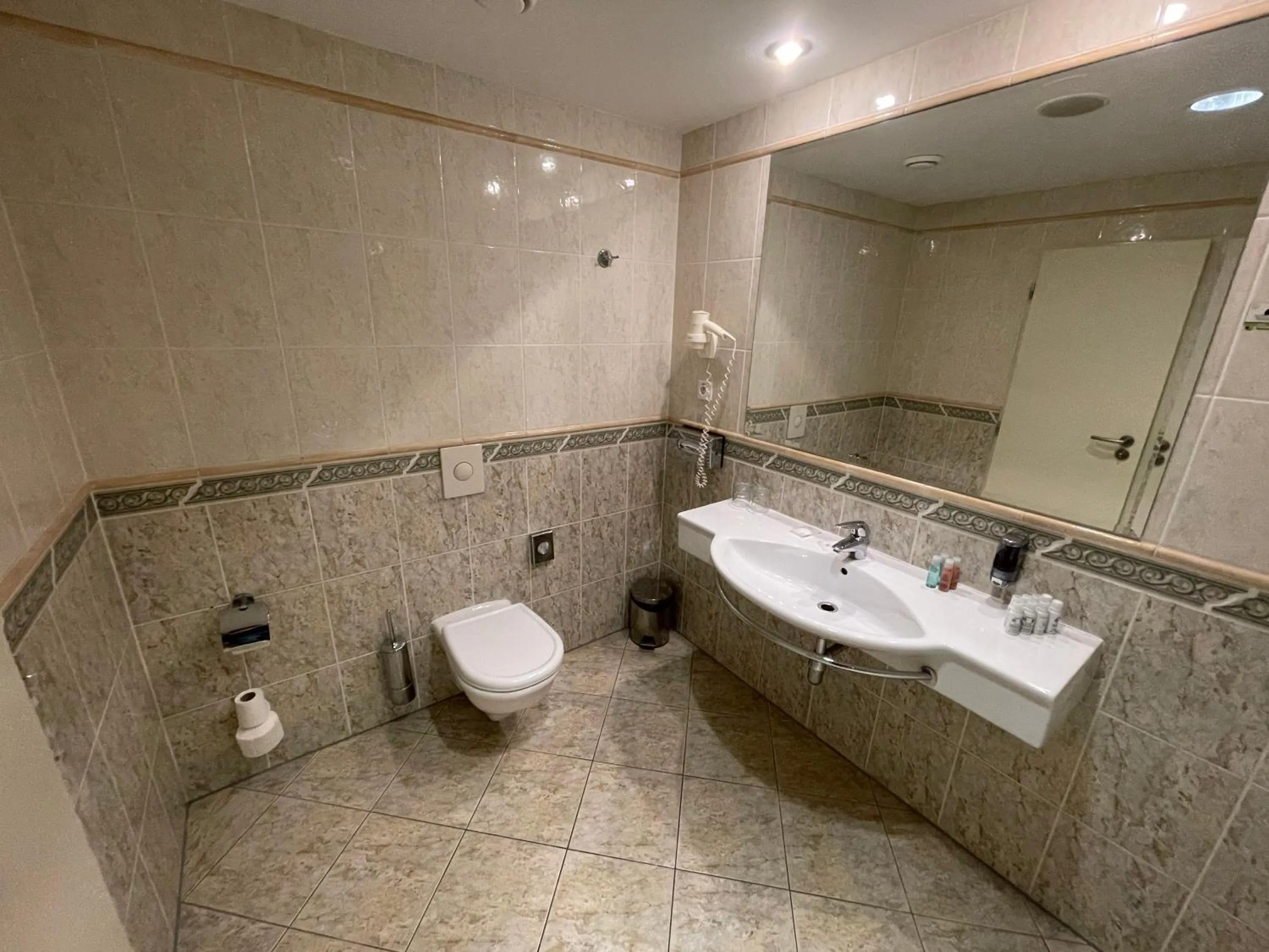 Bathroom in Ramada Prague City Centre