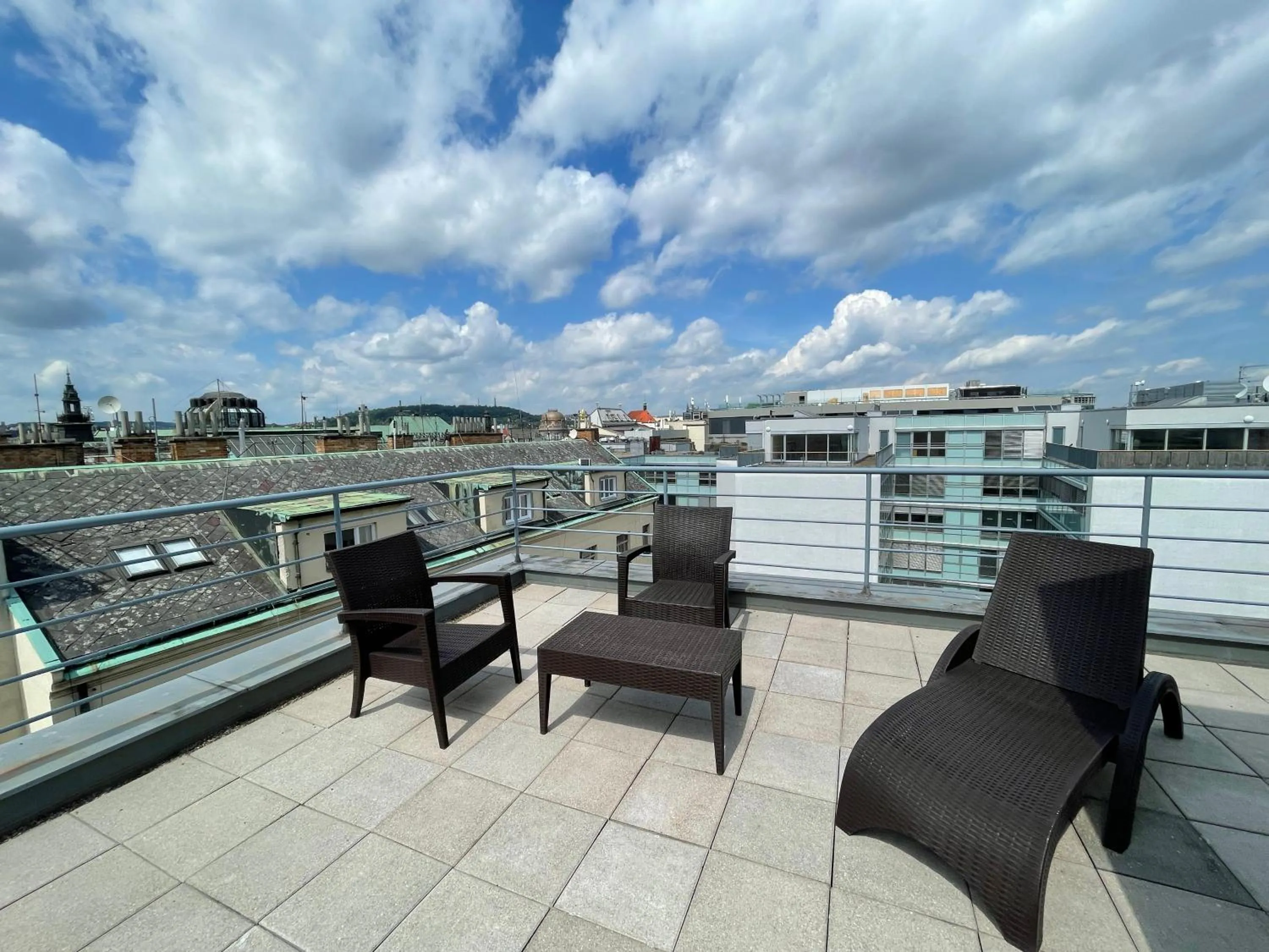 Balcony/Terrace in Ramada Prague City Centre