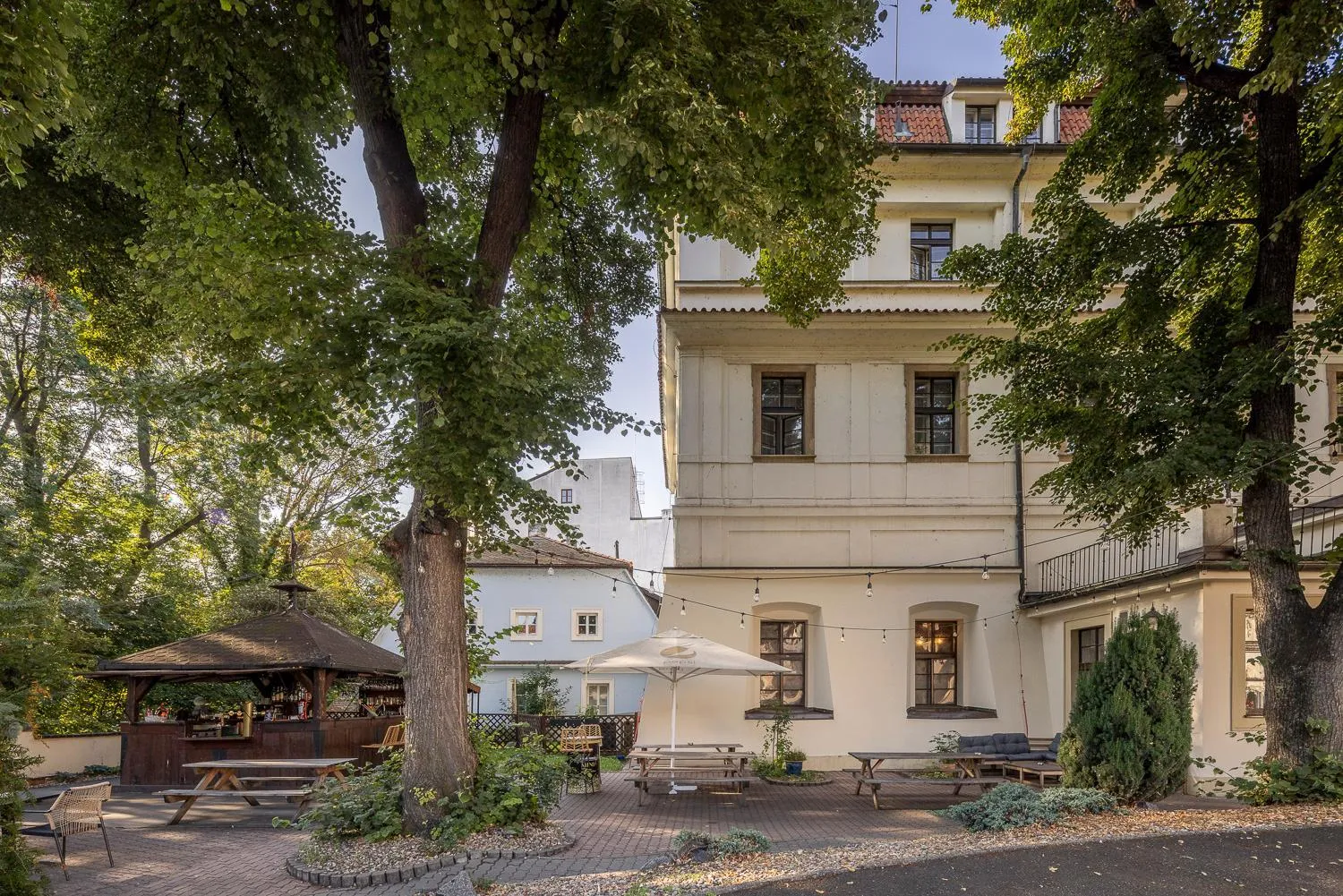 Facade/entrance in Pytloun Old Armoury Hotel Prague, Stará Zbrojnice