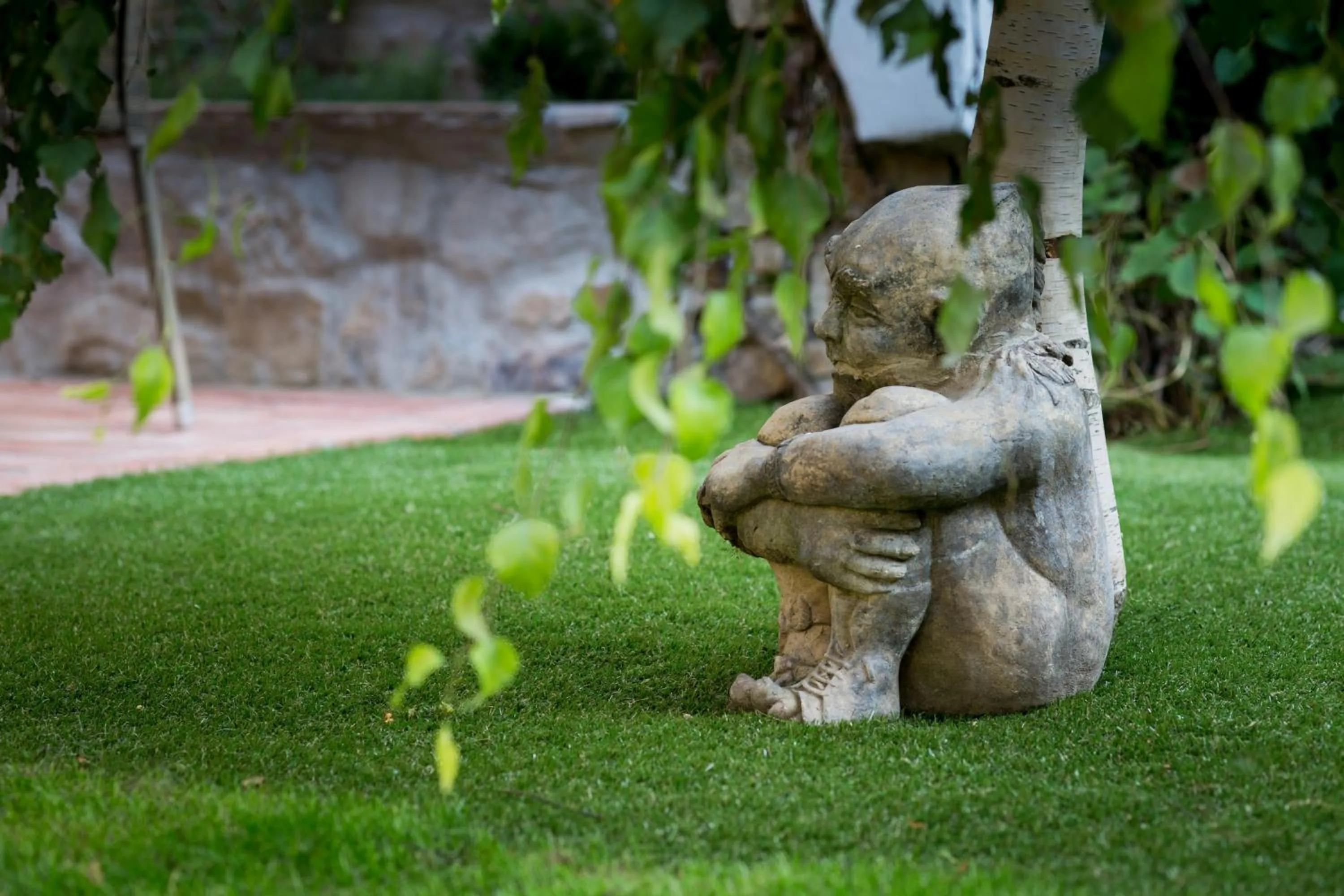 Decorative detail in Hotel Selsky Dvur - Bohemian Village Courtyard