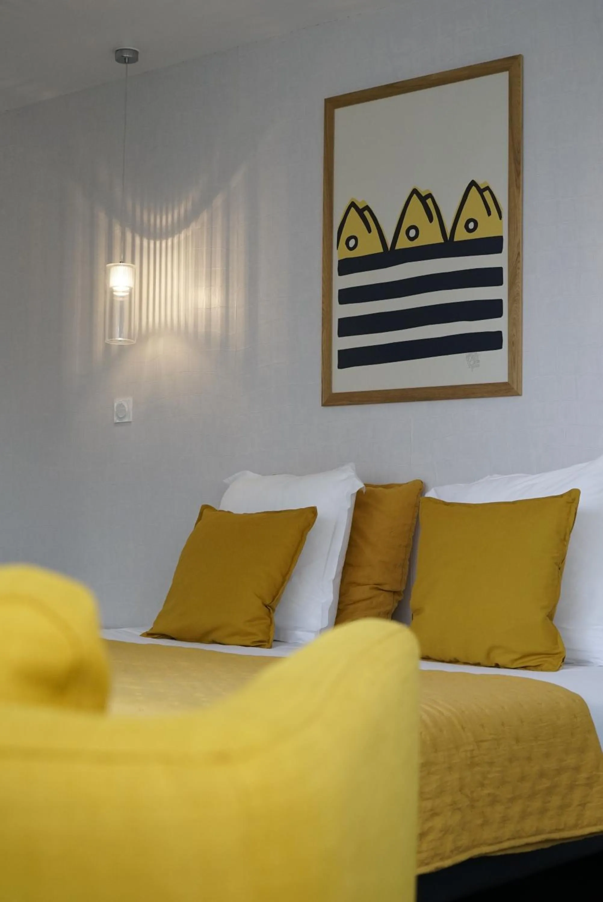 Bed in La Villa des Sables