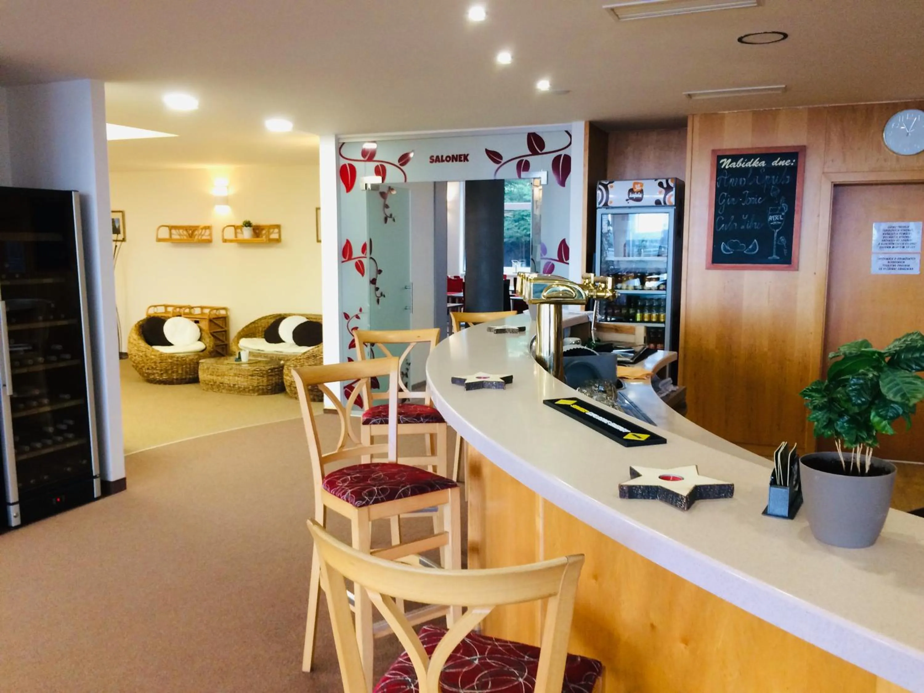 Lounge or bar in Hotel Churáňov