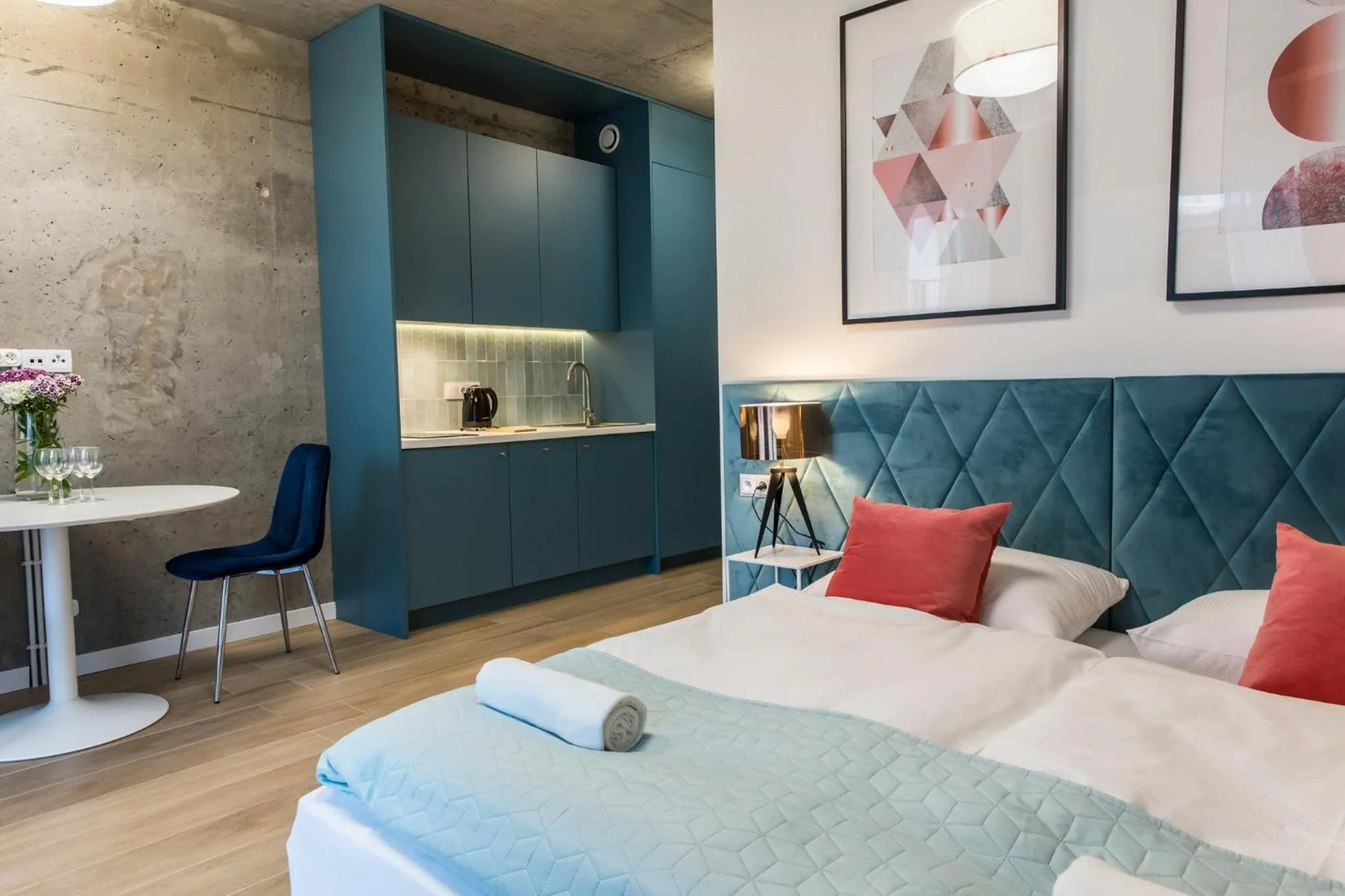 Bed in Piedmont House