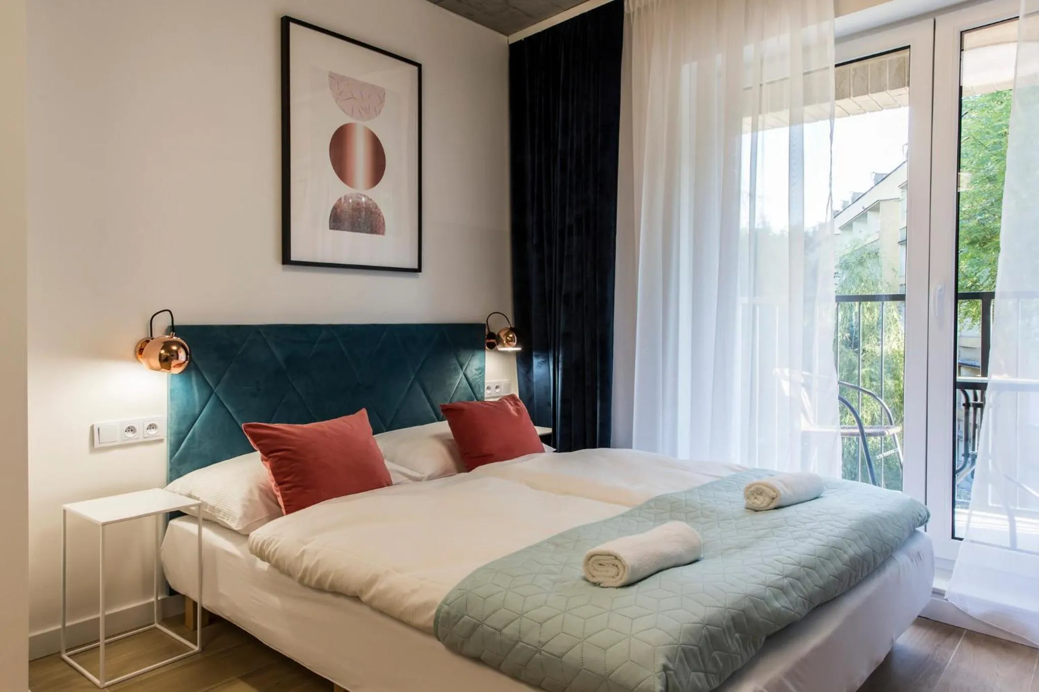 Bed in Piedmont House