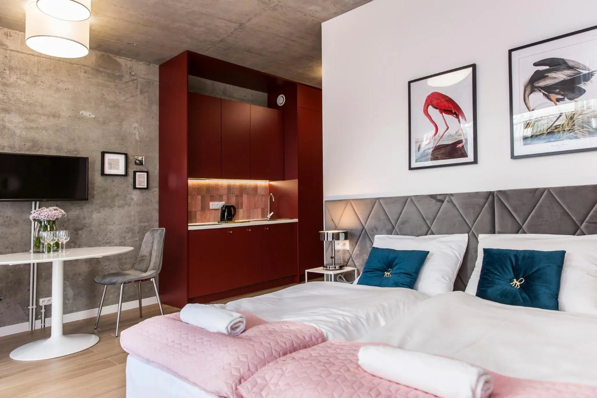 Kitchen or kitchenette, Bed in Piedmont House