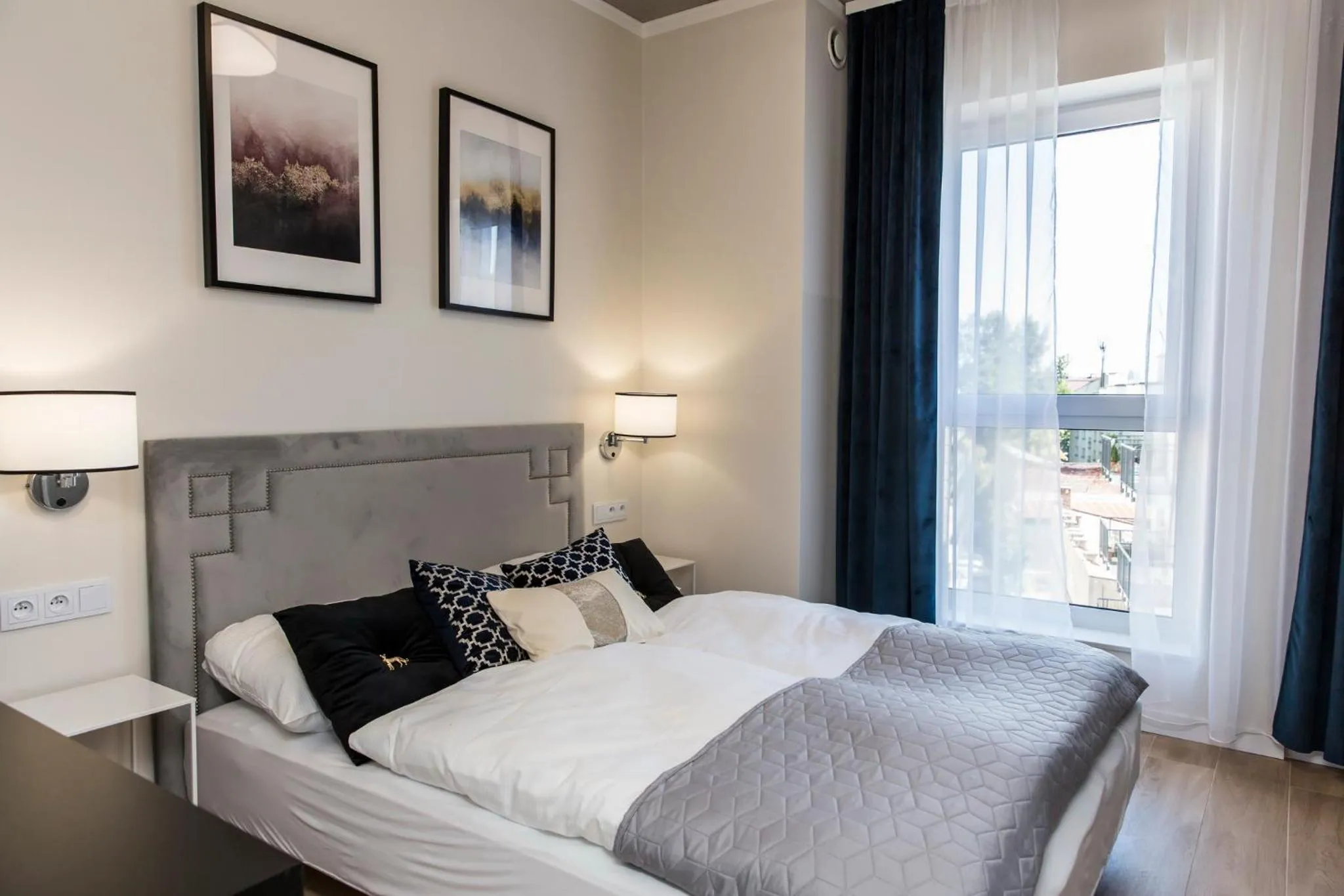 Bed in Piedmont House